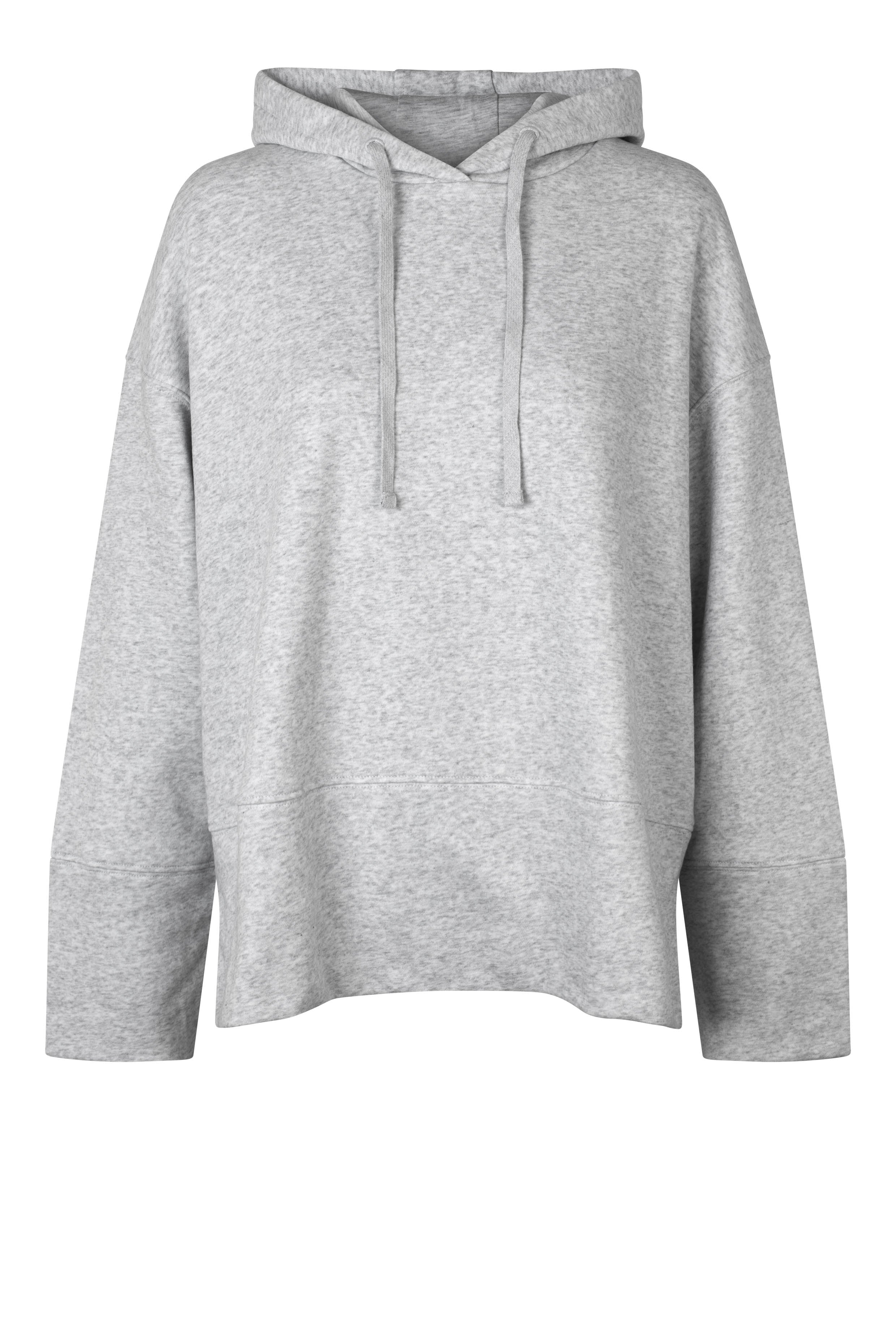 Second Female Abadell Sweat Hoodie Light Grey Melange