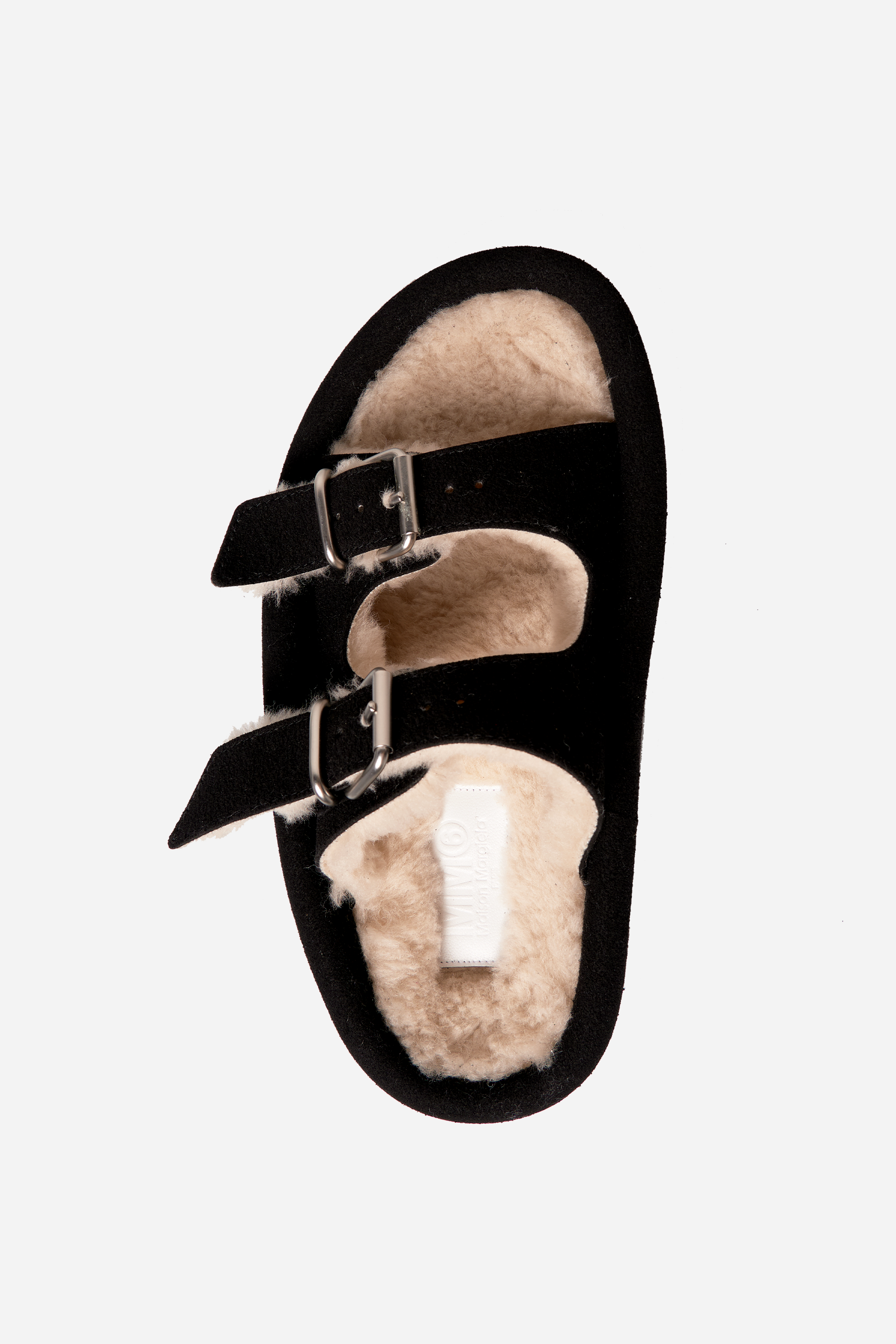 Shearling Sandal Black Online