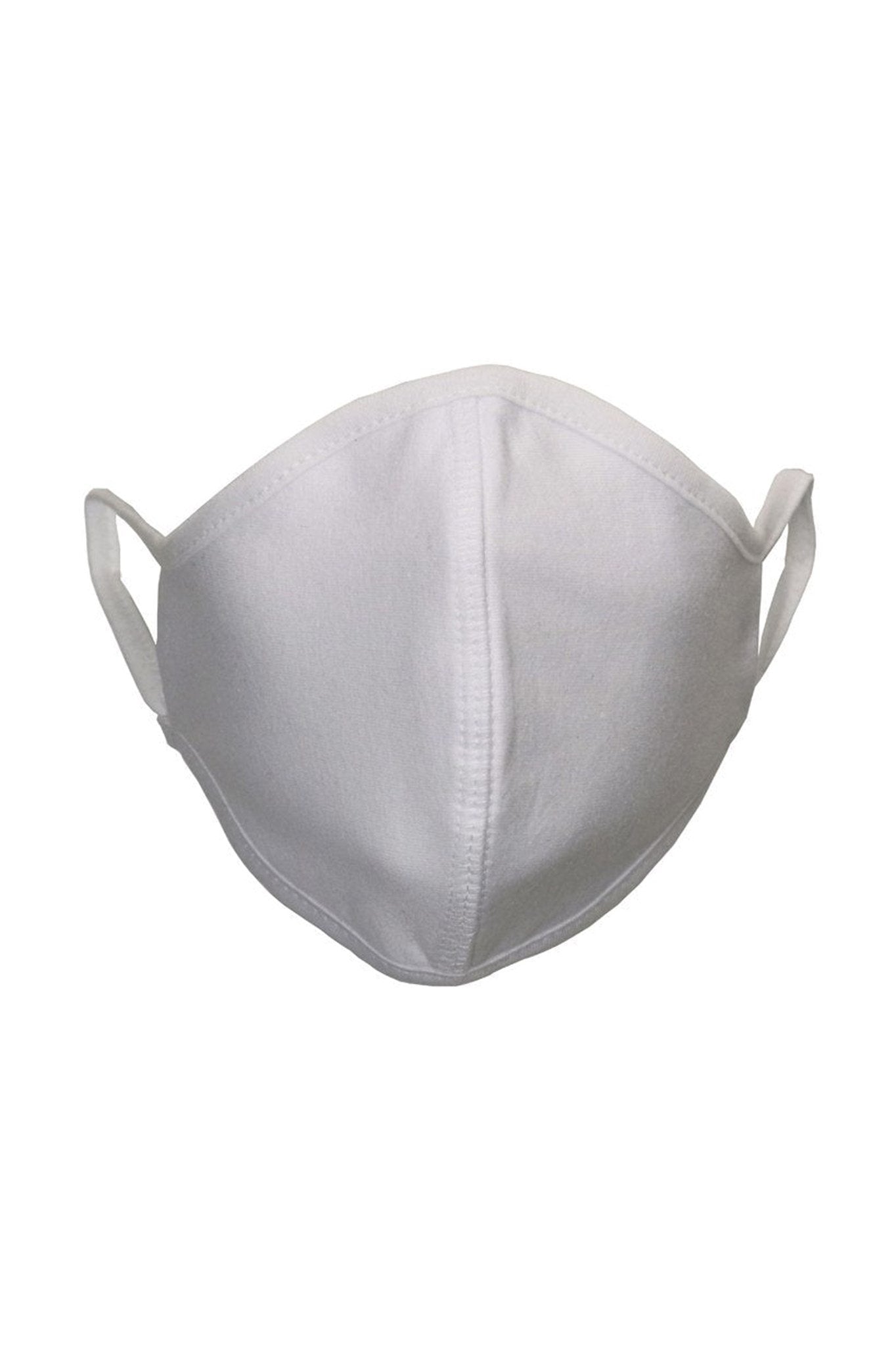 Stofmaske - Hvid (bomuld)