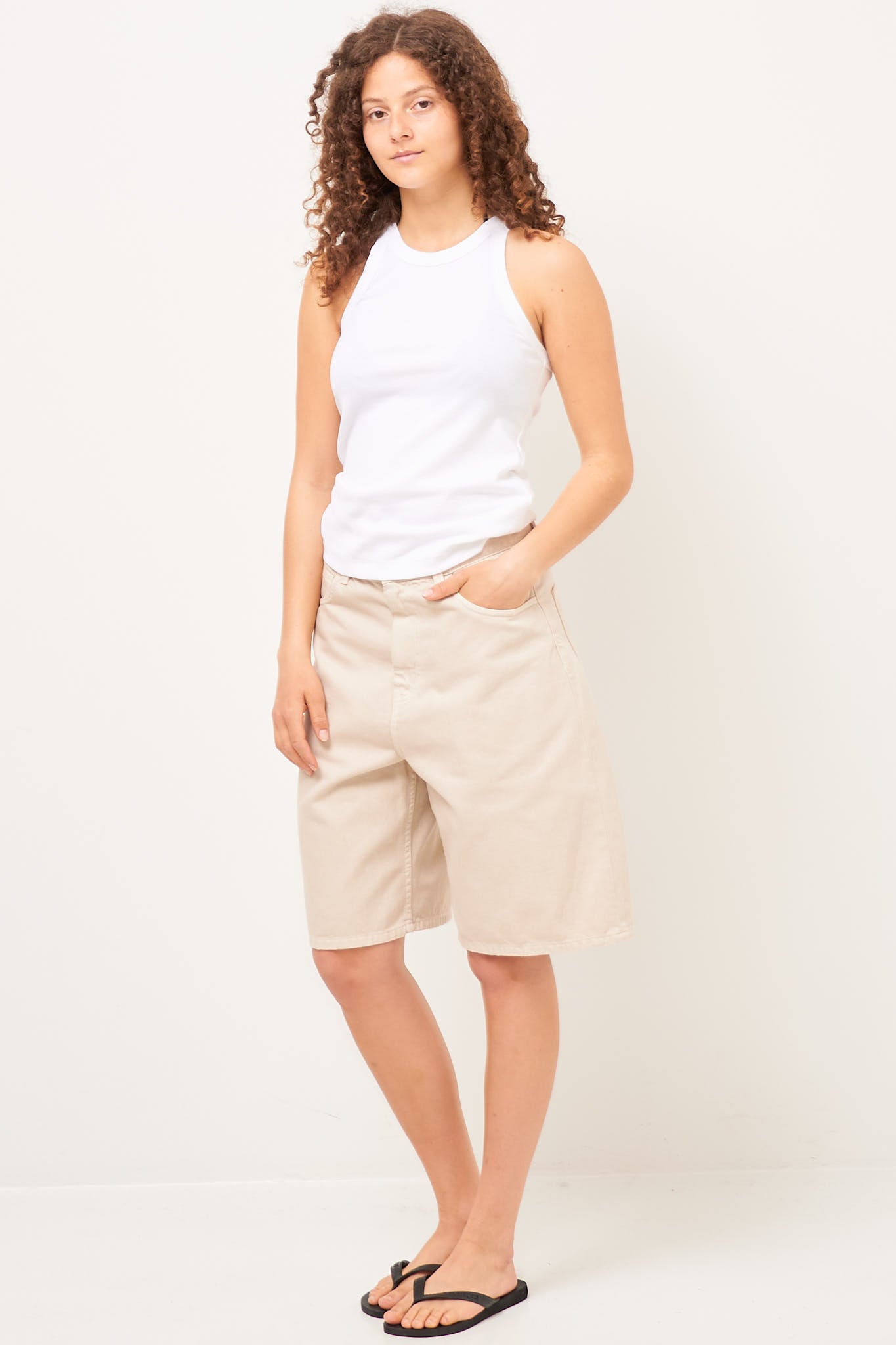 W' Brandon Short Fleur De Sel