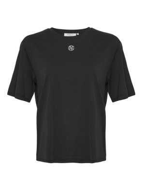 MSCH Copenhagen Melea Icon T-shirt Black/Egret NO25