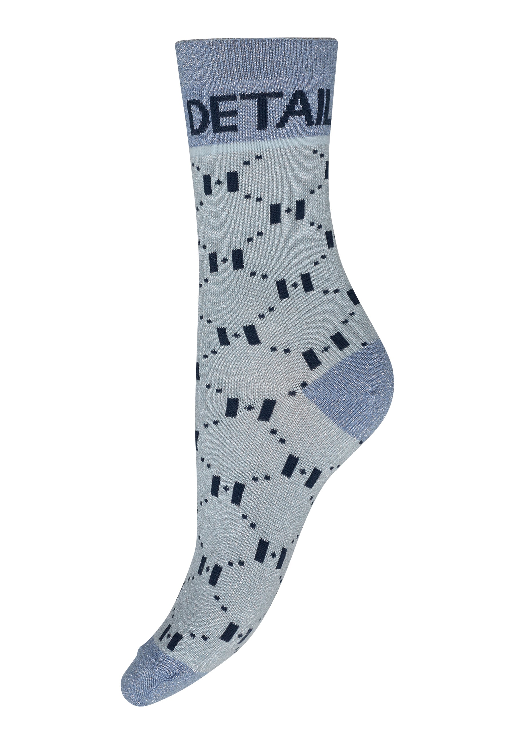 Hype The Detail Fashion Strømper Blue/Black Rabat
