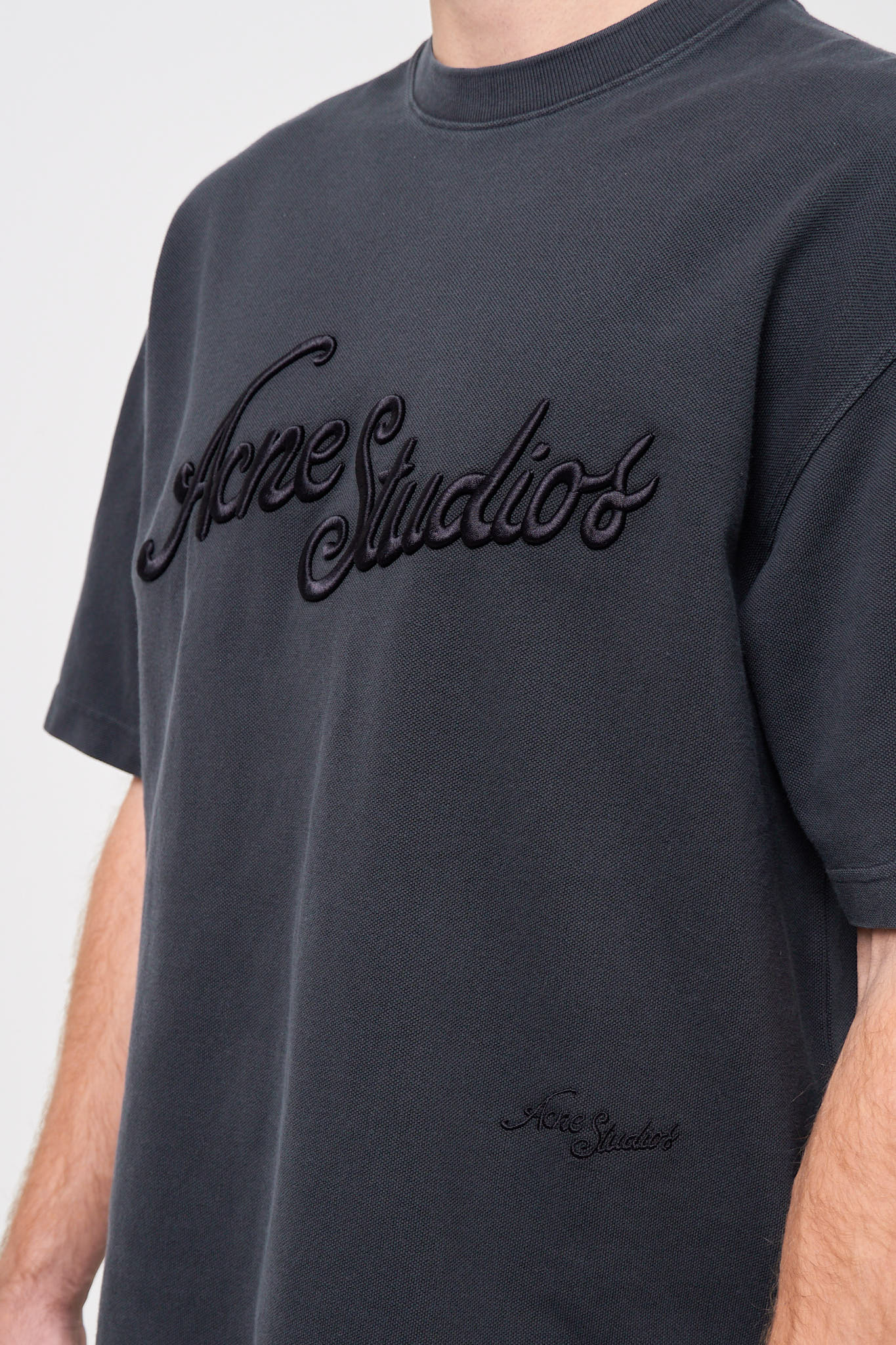Relaxed Fit Logo T-Shirt Faded Black