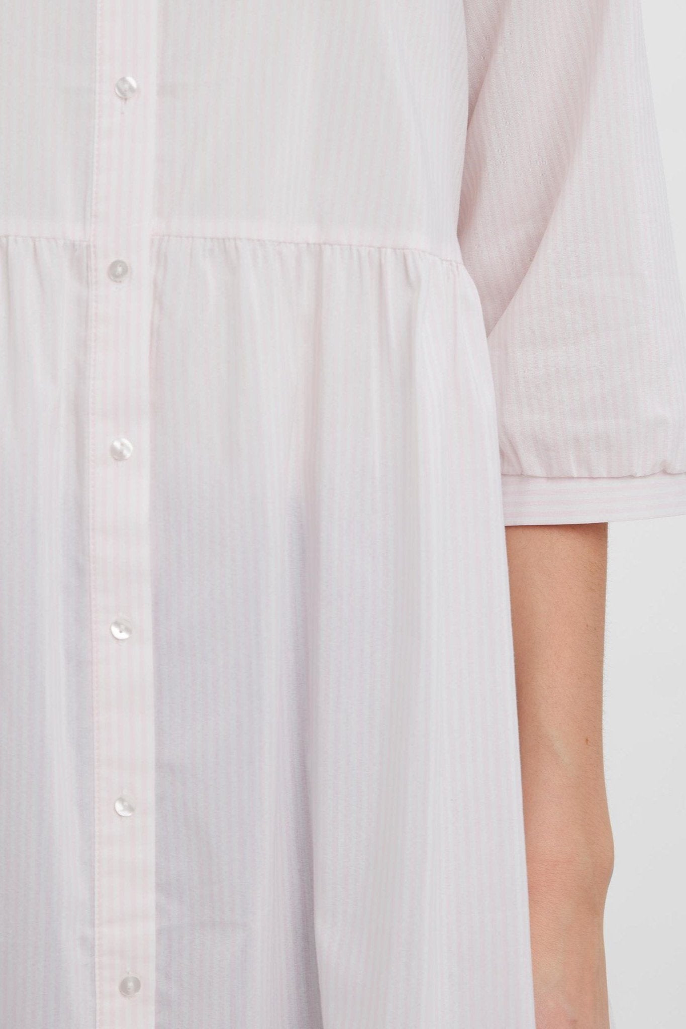 Sisi 3/4 Kjole - Parfait Pink