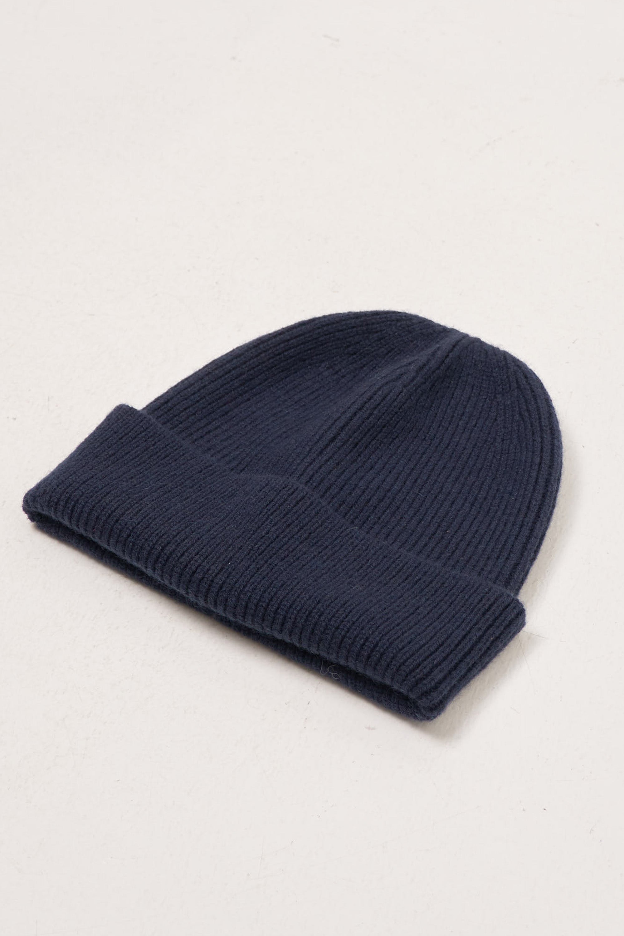 Winter Cashmere Beanie Navy Rabat