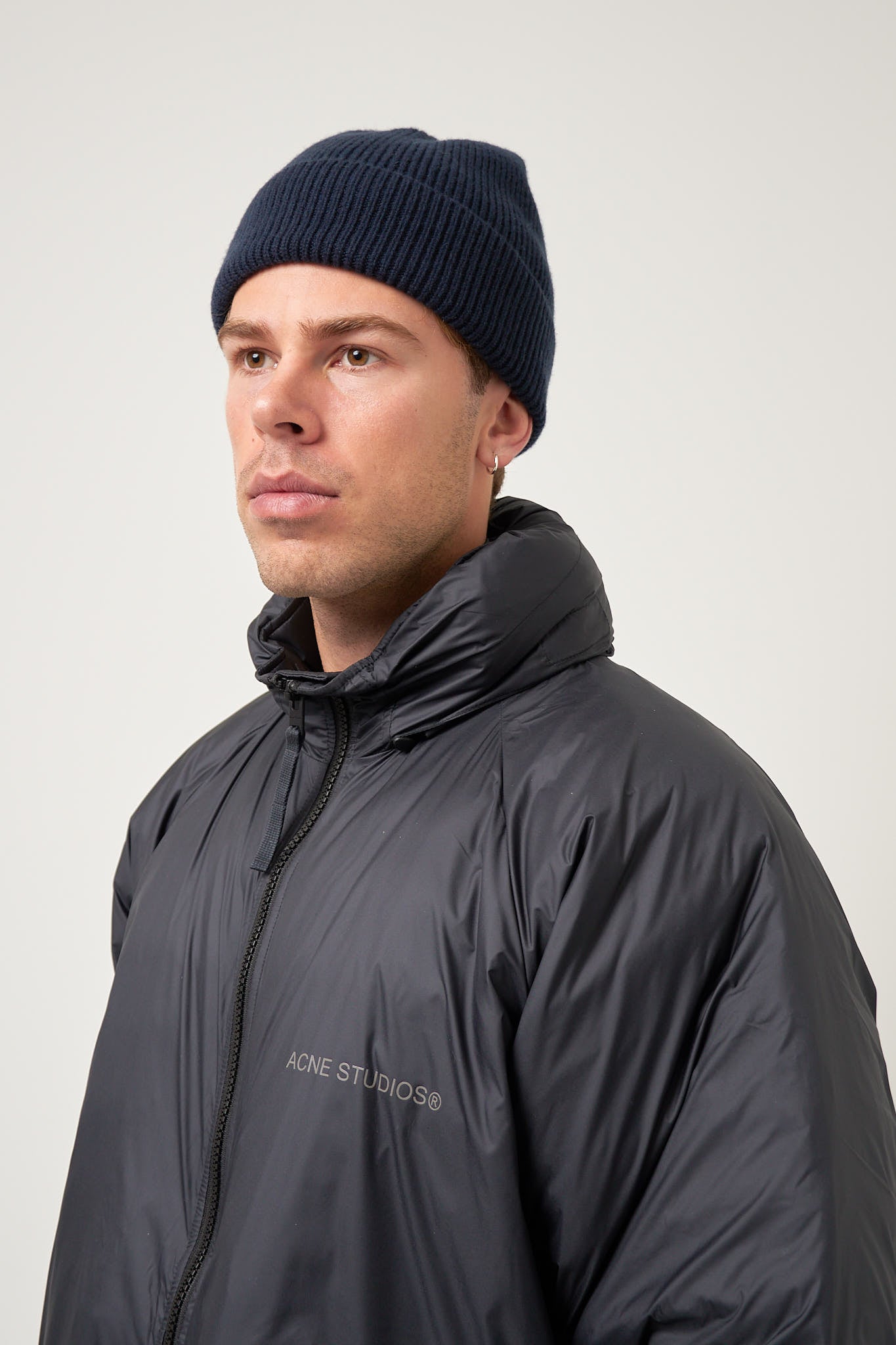 Winter Cashmere Beanie Navy Rabat