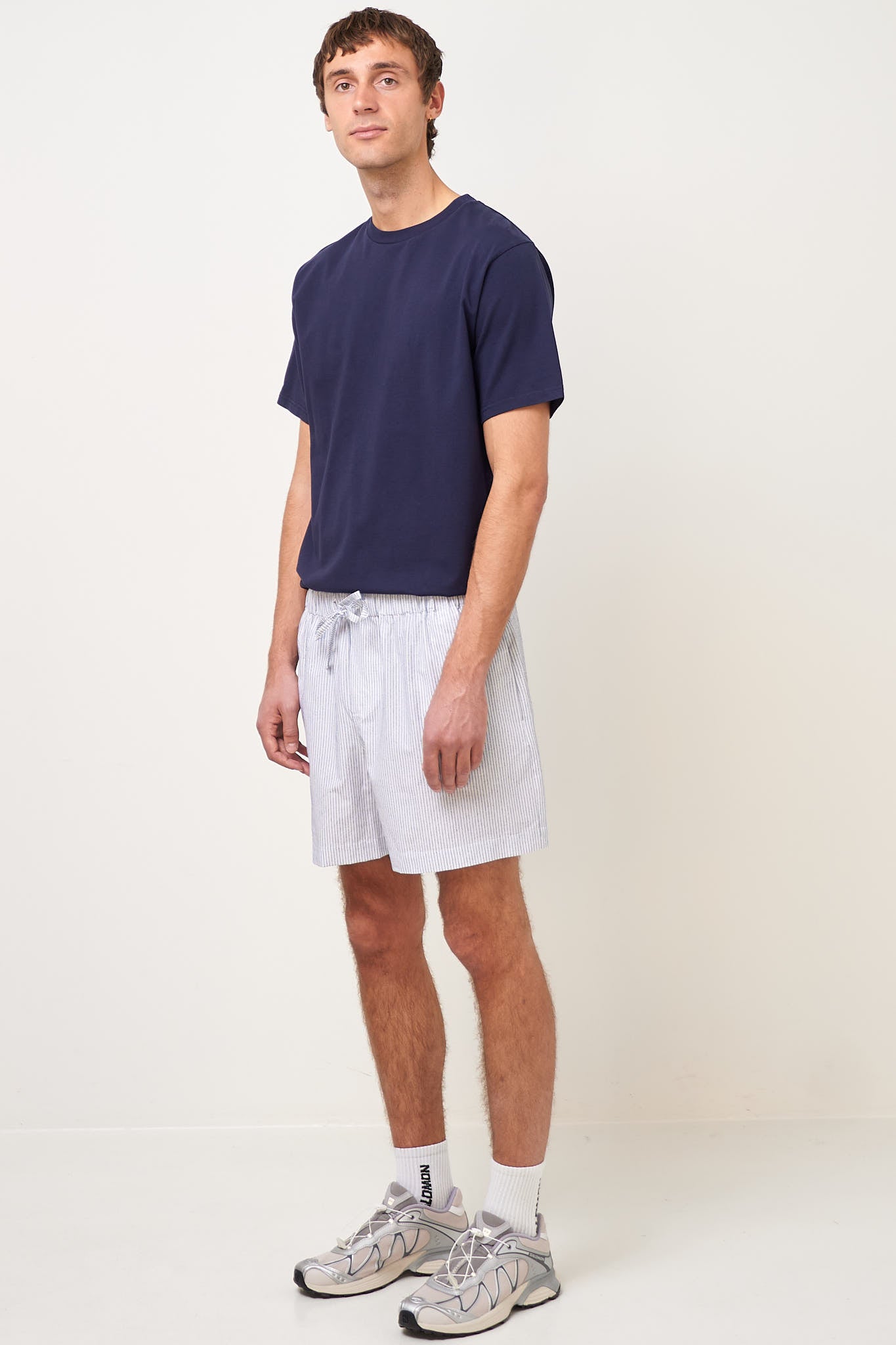 Aga Shorts Blue Stripe Online
