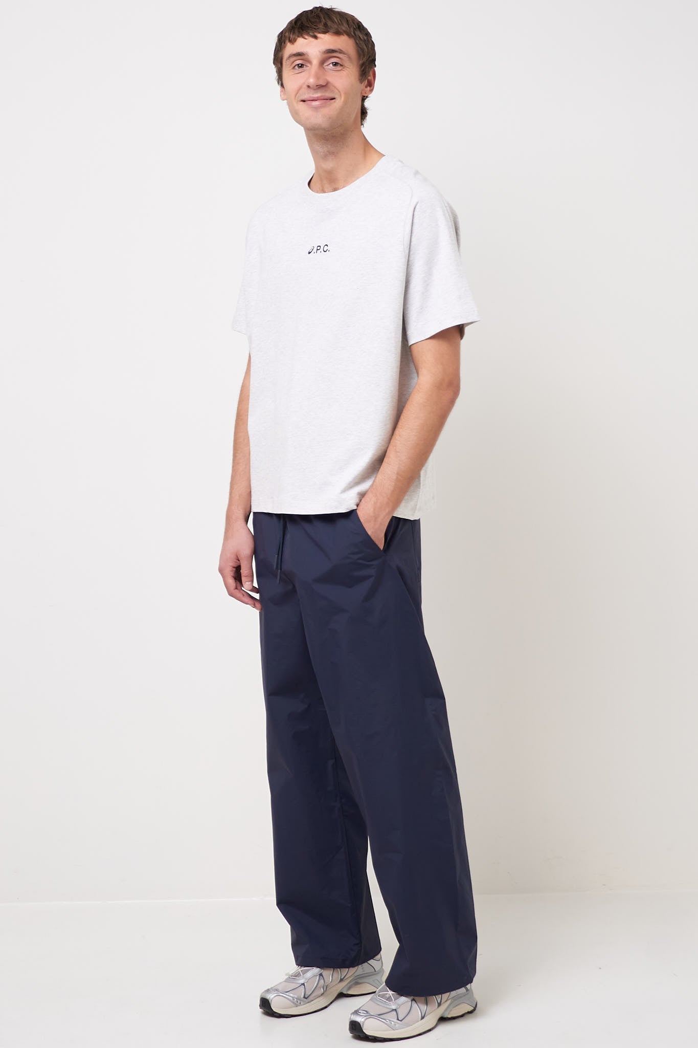 Asics x A.P.C. Wind T-Shirt Grey