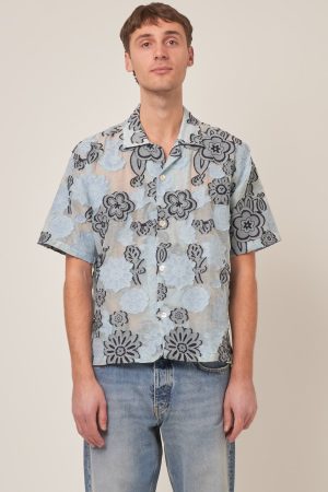 Cayo Shirt SS Light Blue Online nu