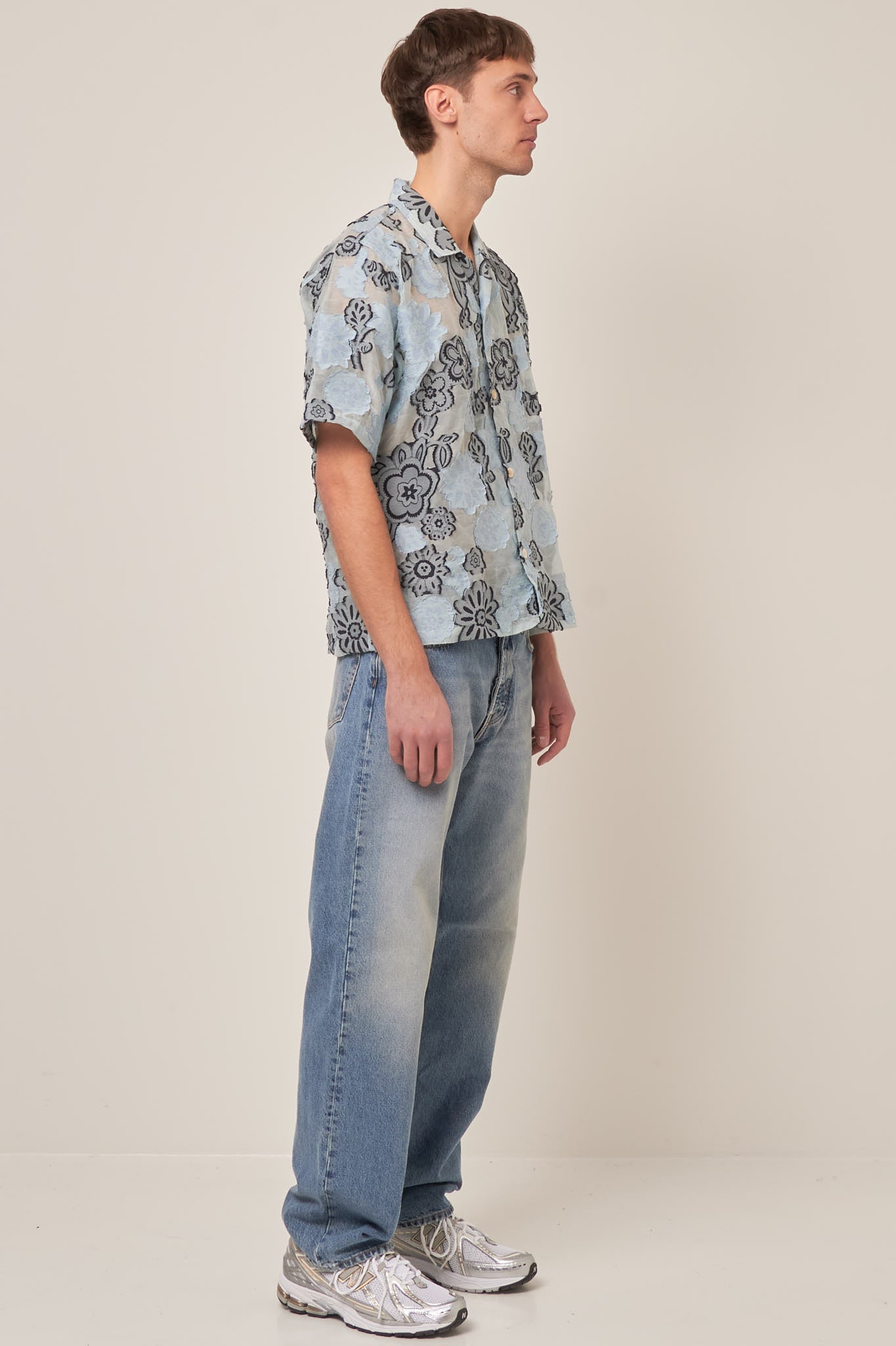 Cayo Shirt SS Light Blue Online nu