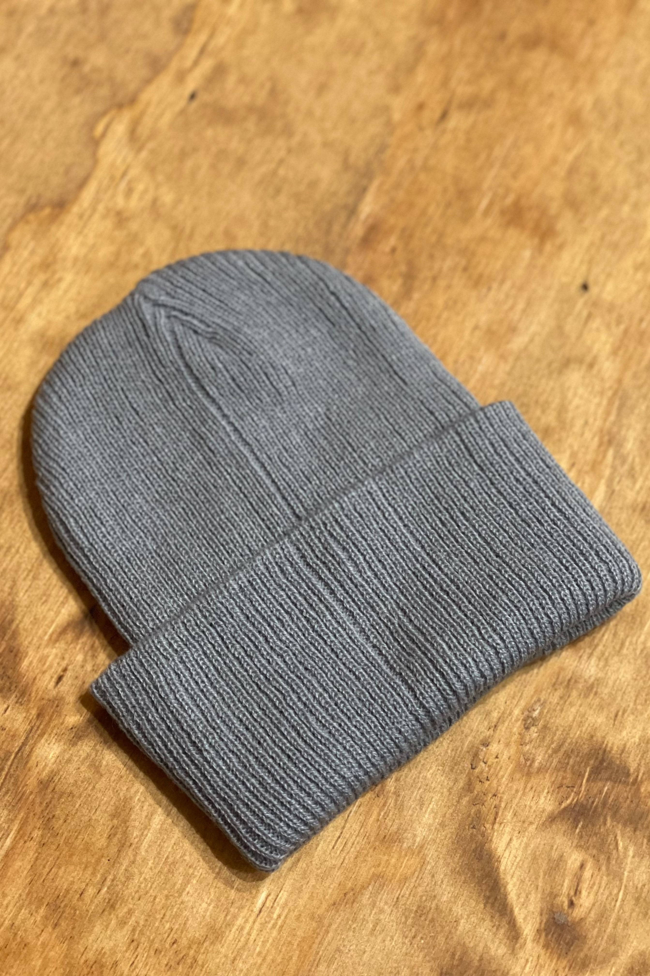knitted-beanie-graa_2.png Knitted beanie - Grå