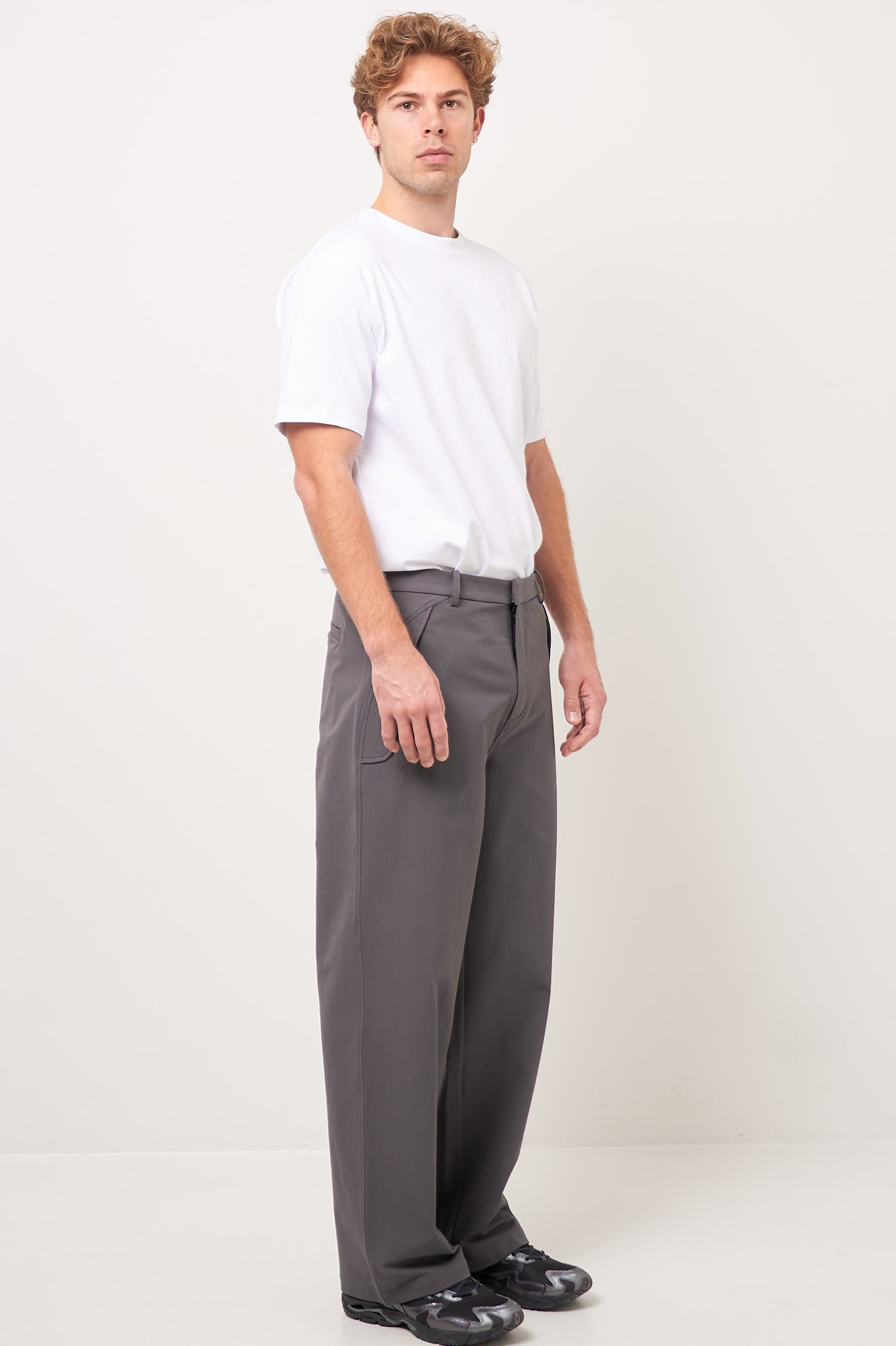 LT Soft Shell Trousers Dark Grey