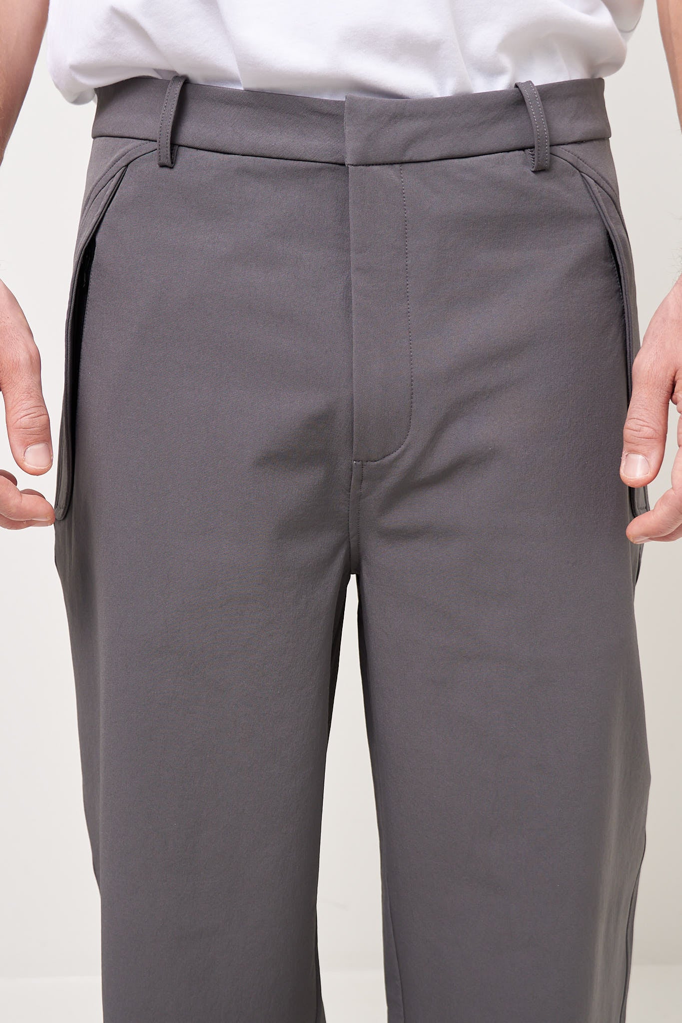 LT Soft Shell Trousers Dark Grey