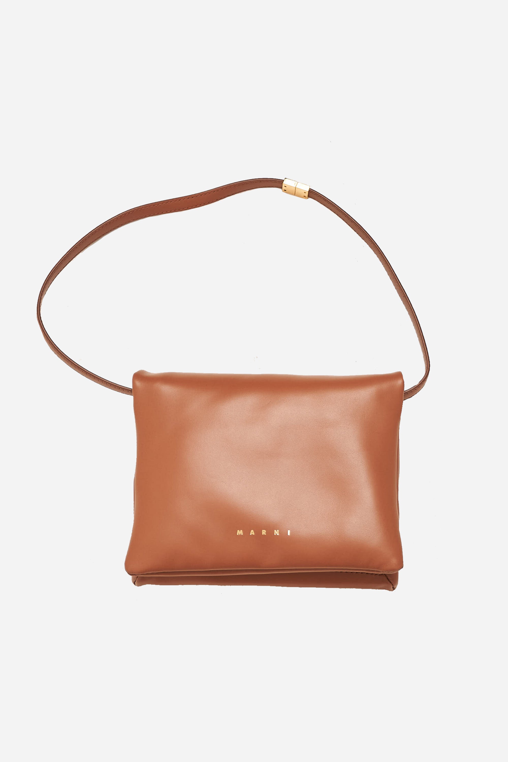 Mini Prisma Bag Cognac Hot på udsalg