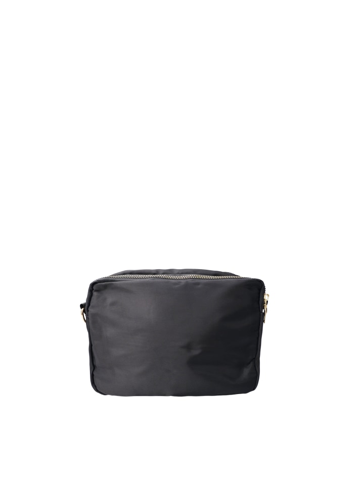 Black Colour Viggy Big Nylon Taske Black