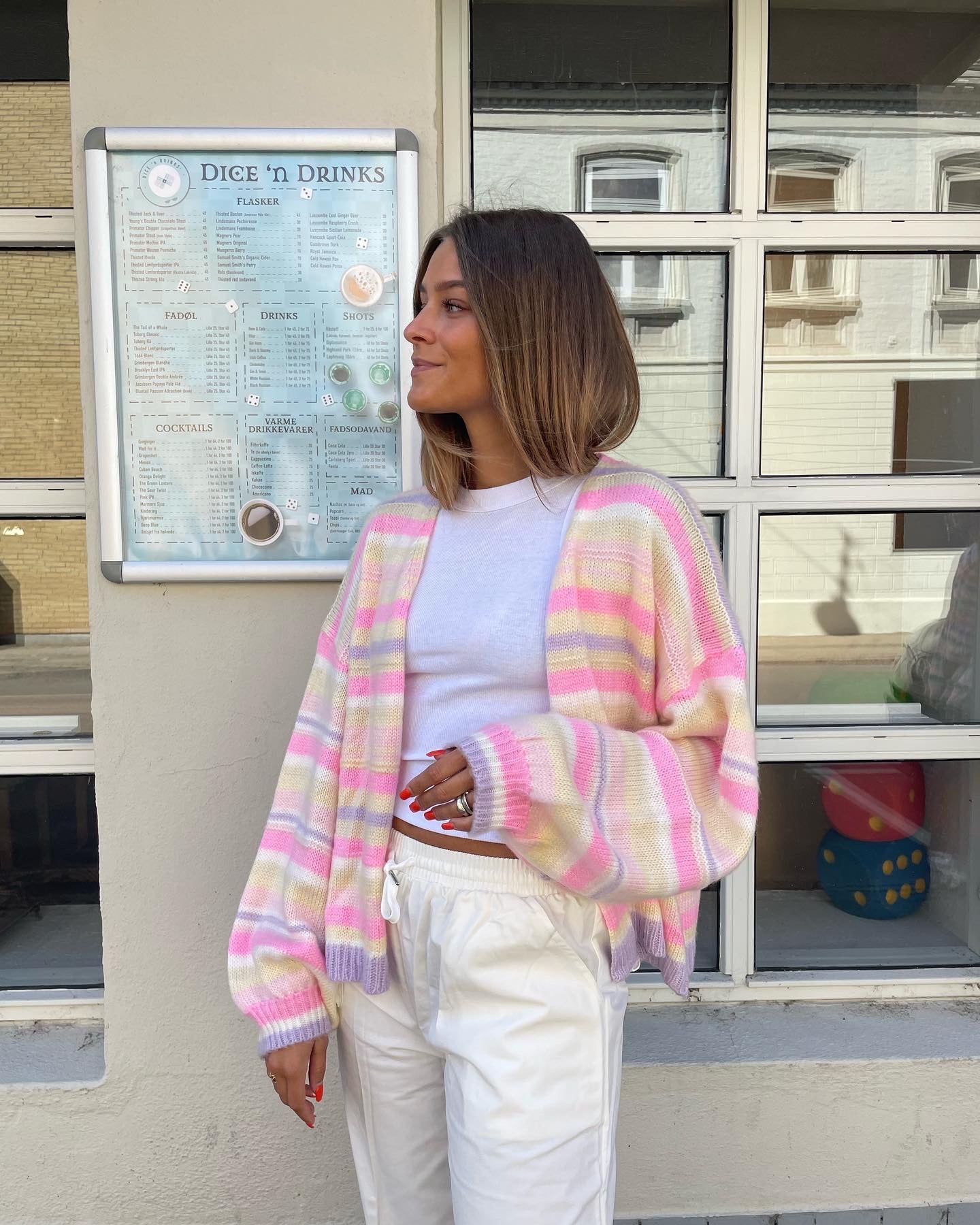 Coco butter cardigan - blush