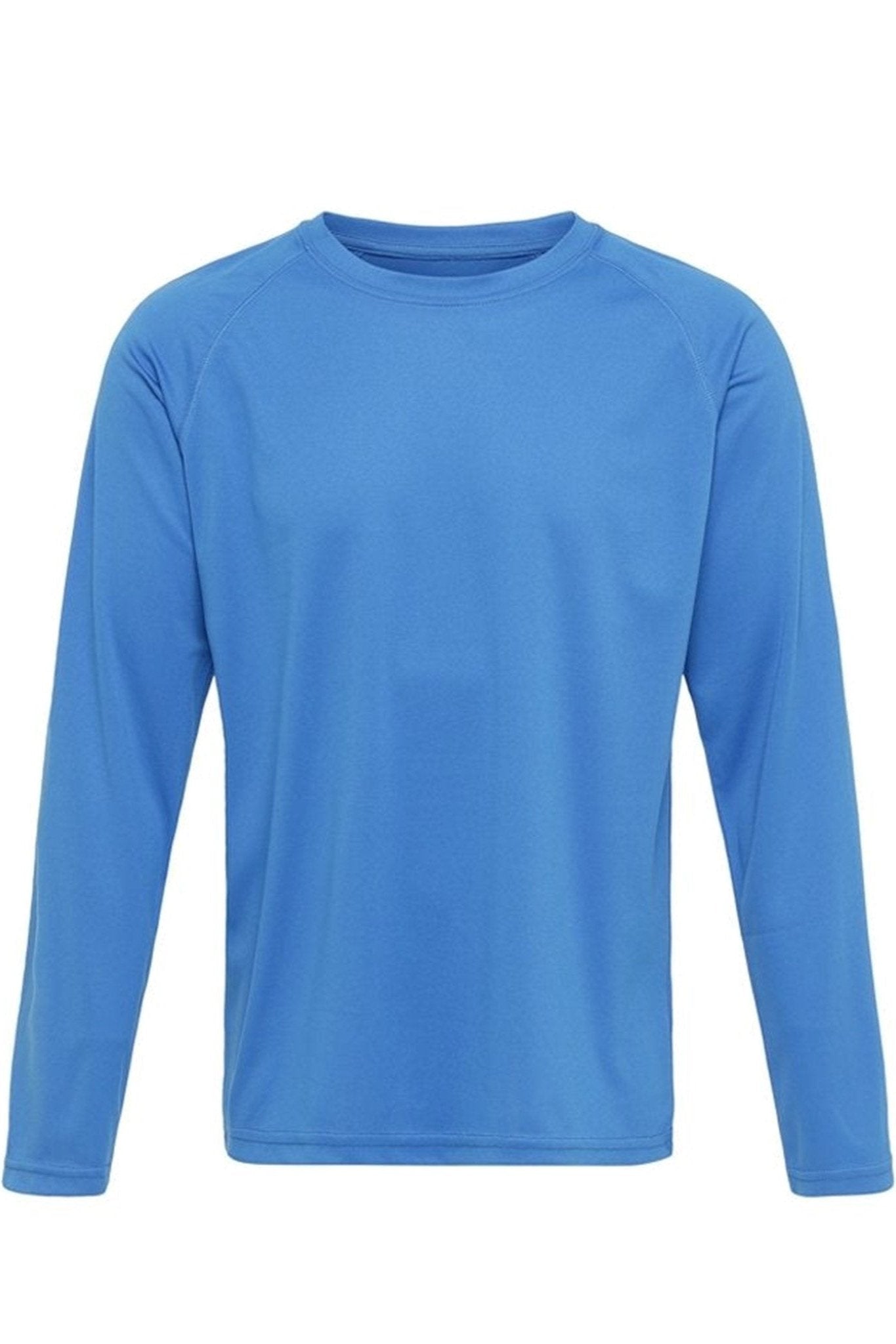 Langærmet Trænings T-shirt - Blå Mode