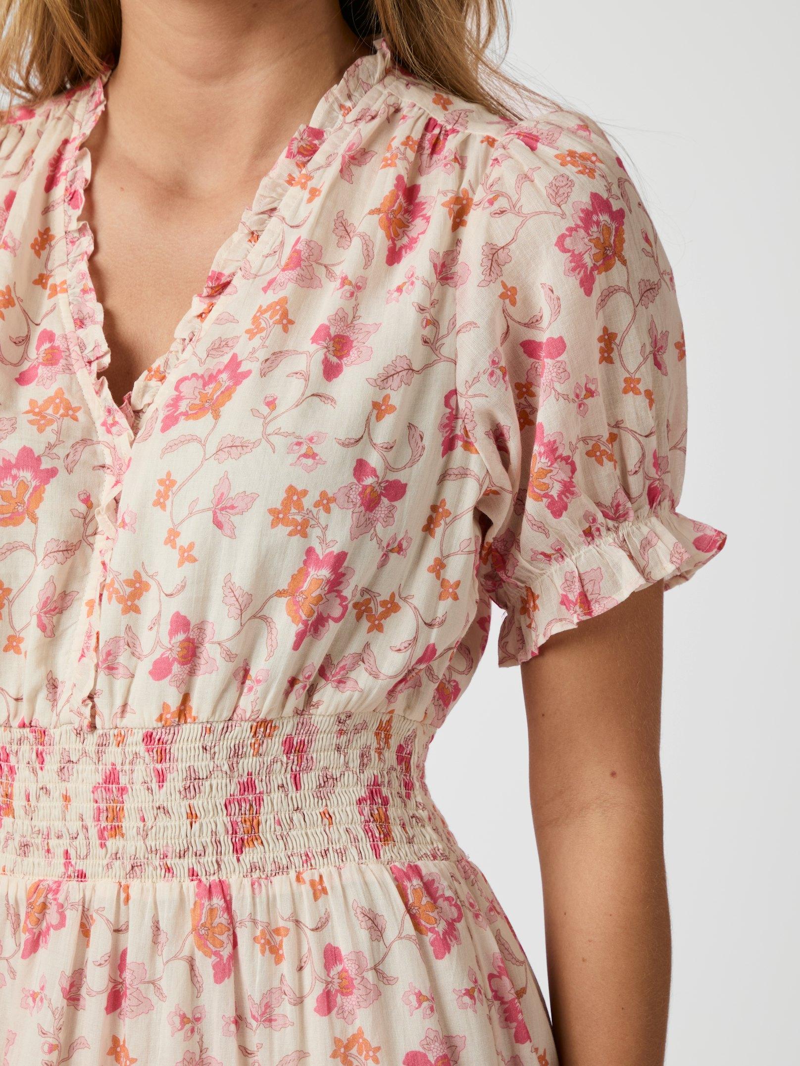 Neo Noir Kanza Soft Rosey Kjole Rose Udsalg