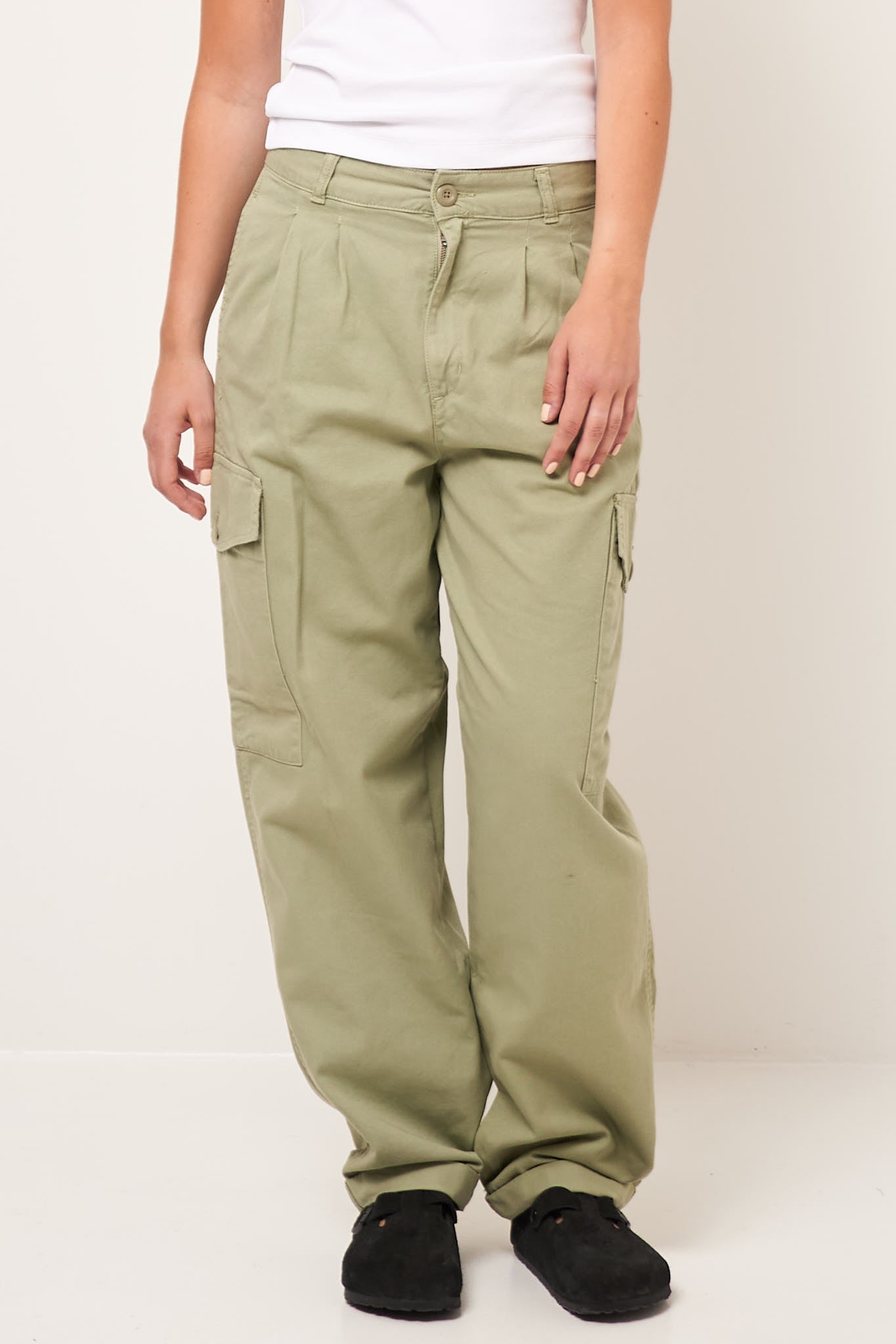 W' Collins Pant Misty Green Online nu