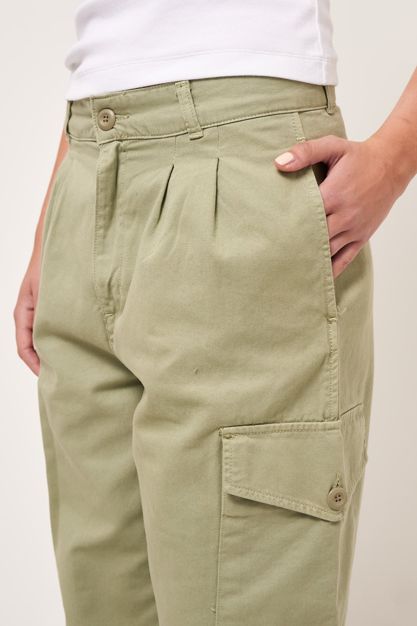 W' Collins Pant Misty Green Online nu