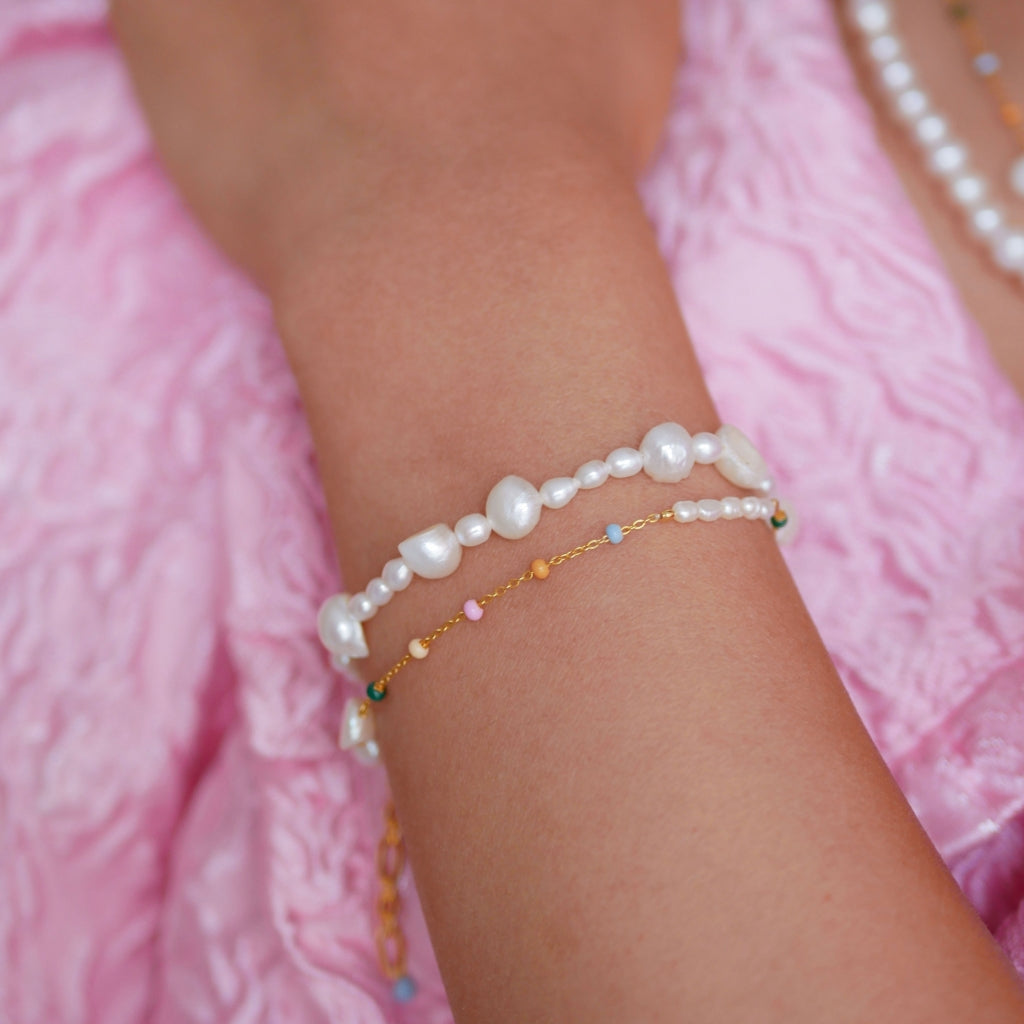 Enamel Pearlie Armbånd