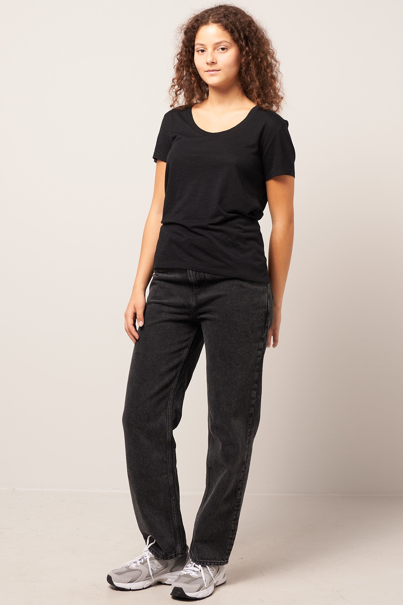 Jacksonville Round Neck T-shirt Black Online nu