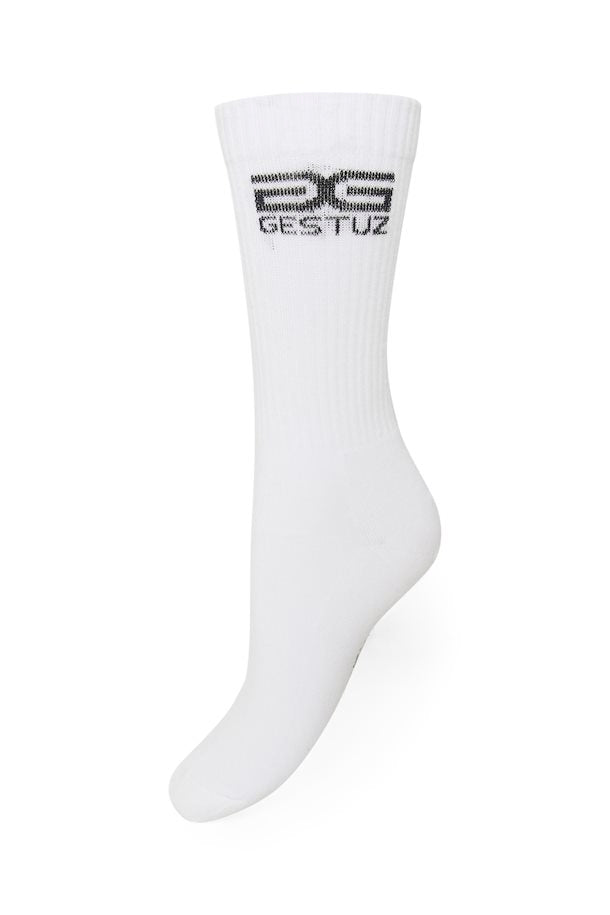 Gestuz New Logo Strømper Bright White