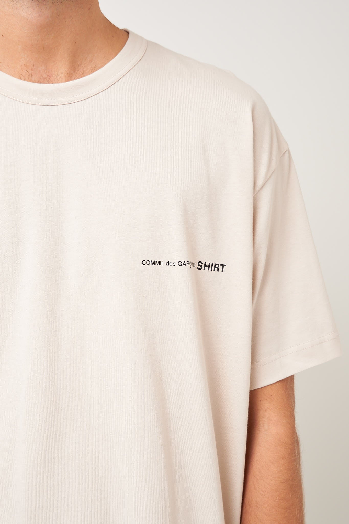 Over Size SHIRT T-Shirt Beige