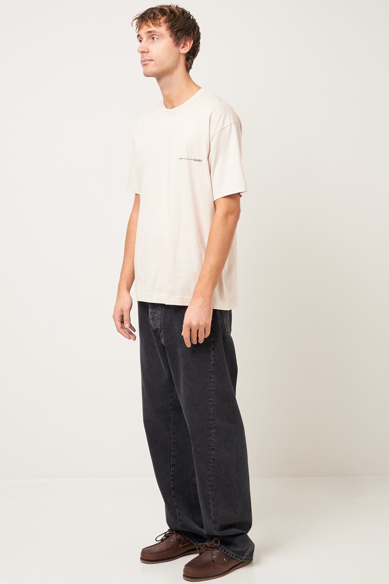 Over Size SHIRT T-Shirt Beige