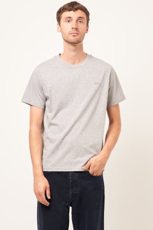 Standard APC T-Shirt Brodee Grey Melange Online