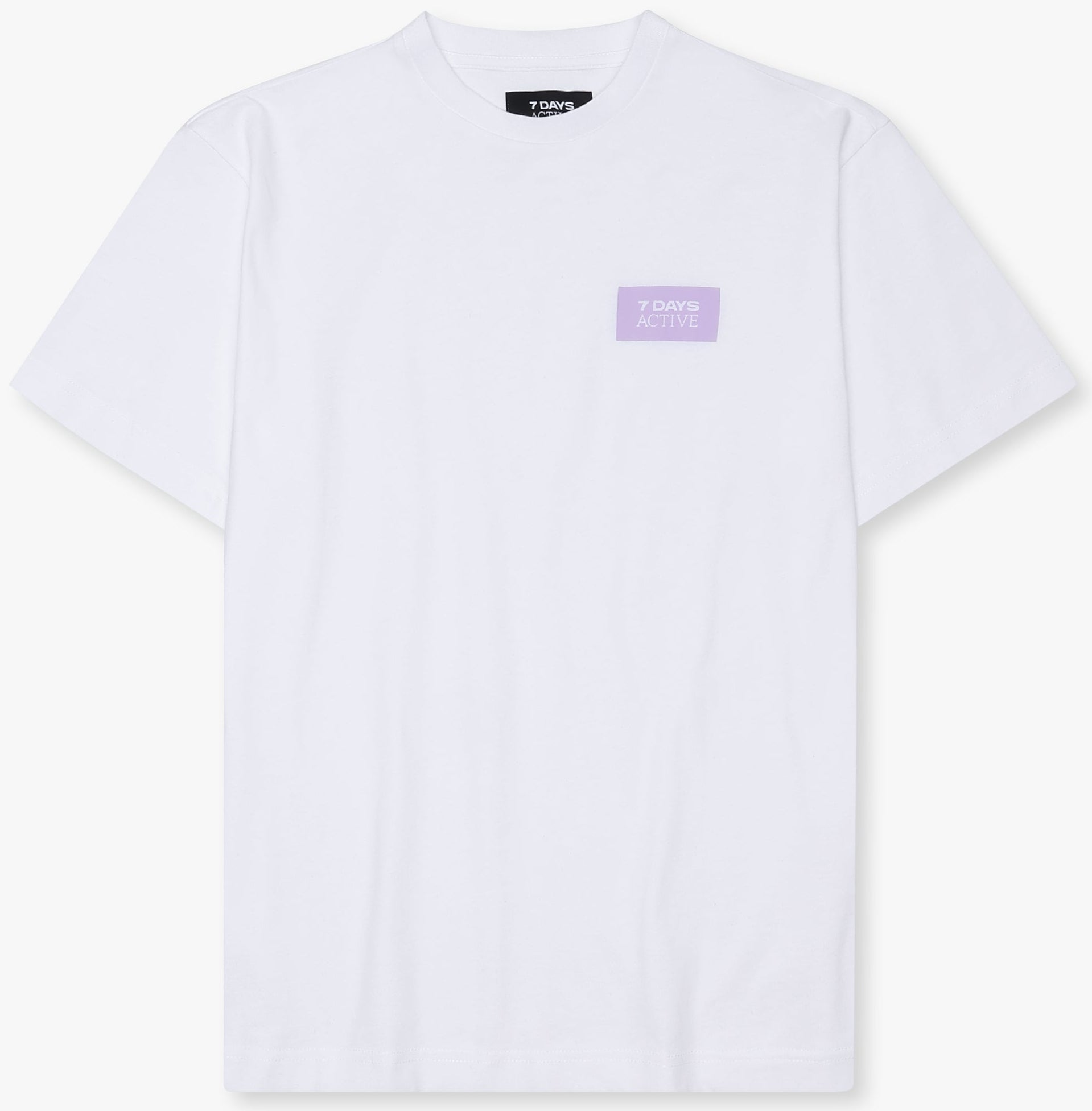 7 DAYS Active Organic Fitted T-Shirt Brilliant White