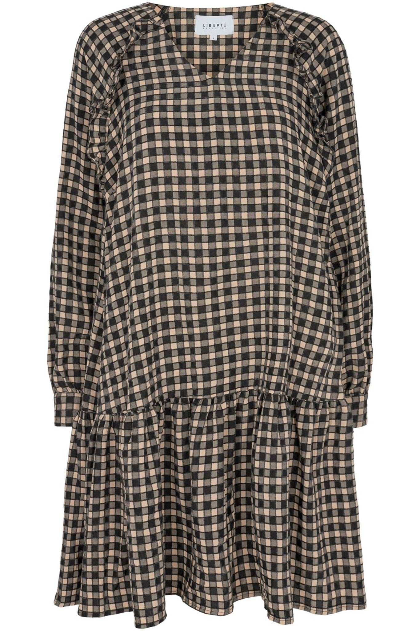 Dana Dress - Sort Sand-Ternet Online Hot Salg