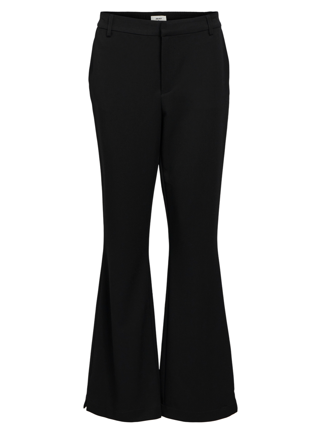 Object Lisa MW Flared Bukser Black