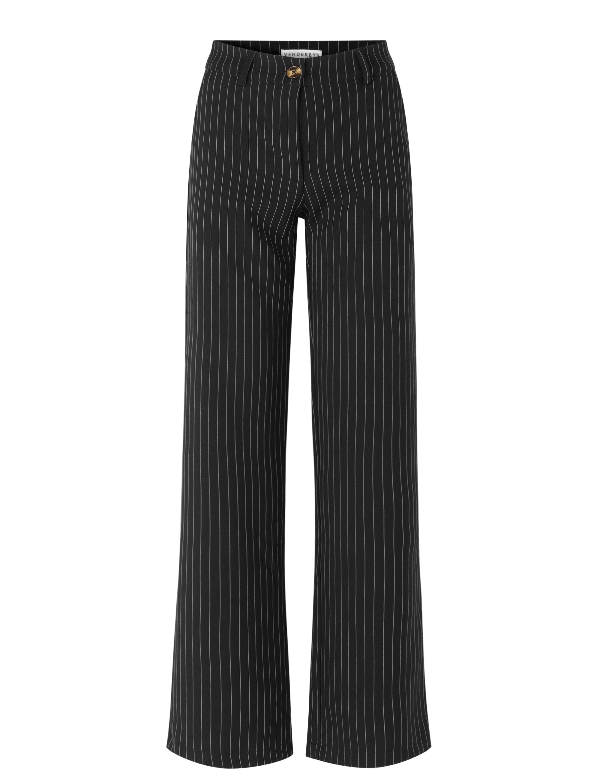 TALL levi bukser - sort stribet Online