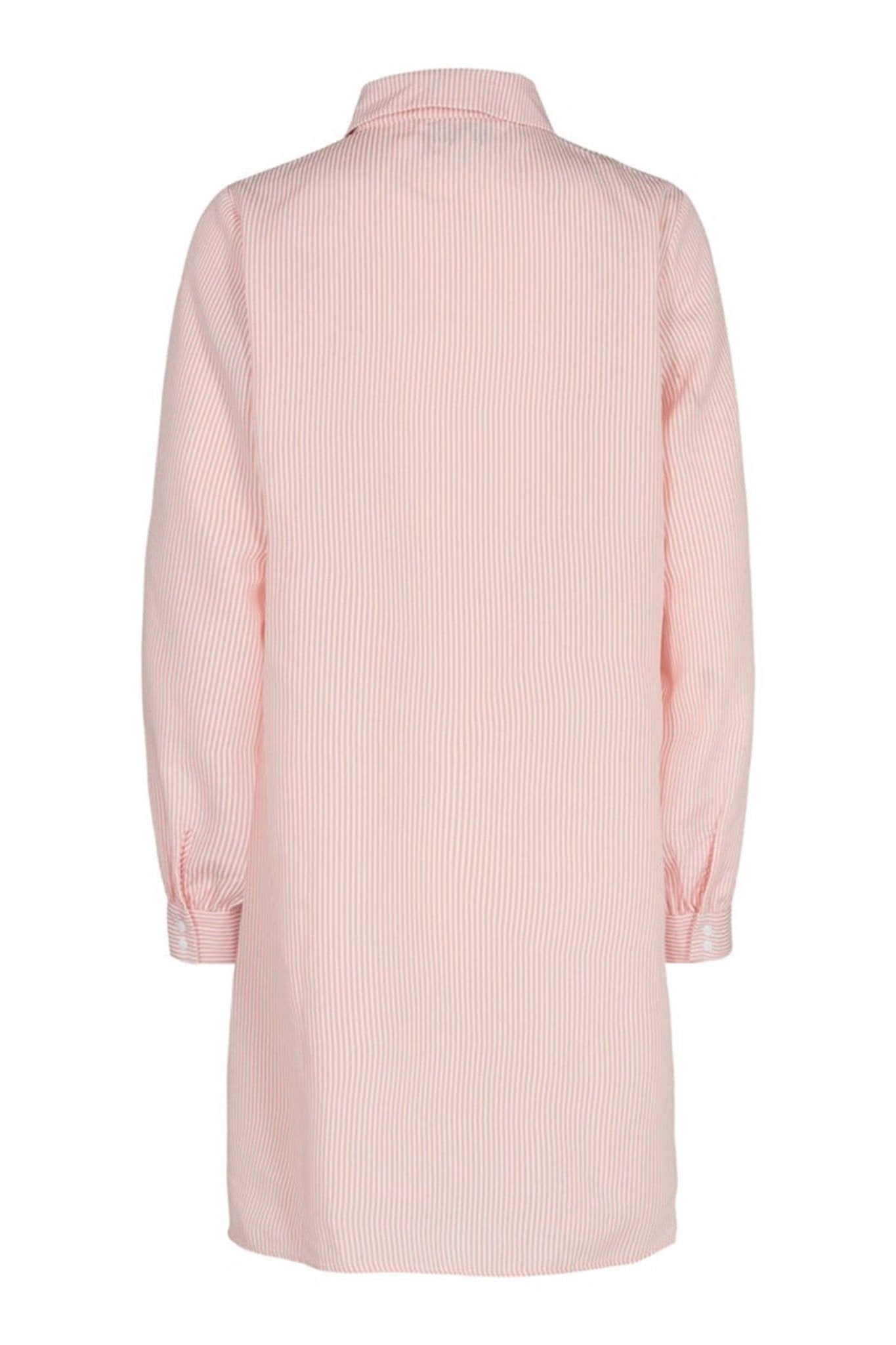 Ulrikke Shirt - Rose Hvid Stribet