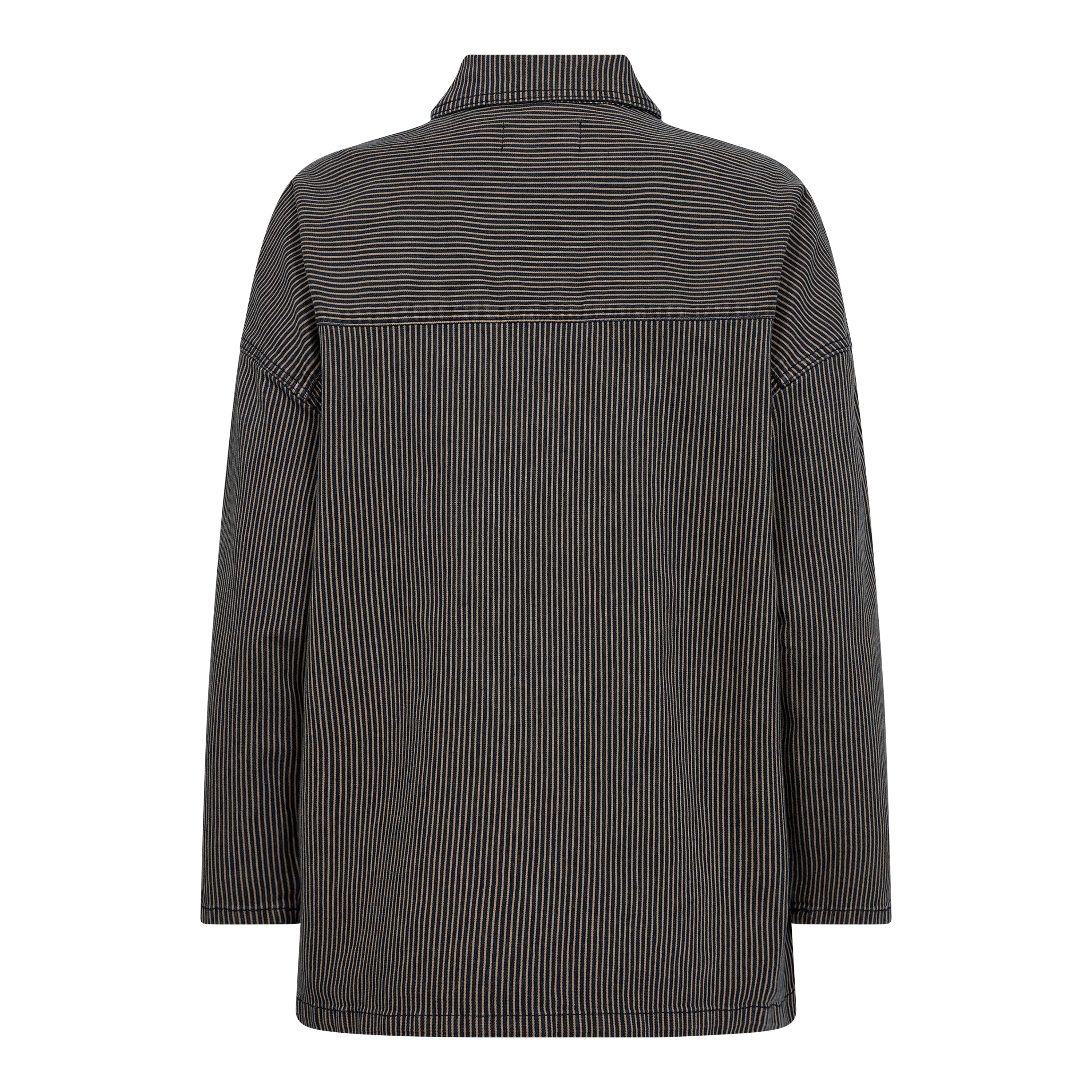 Ivy Copenhagen New Tanja Worker Jakke Wash Brooklyn Stripe Mode