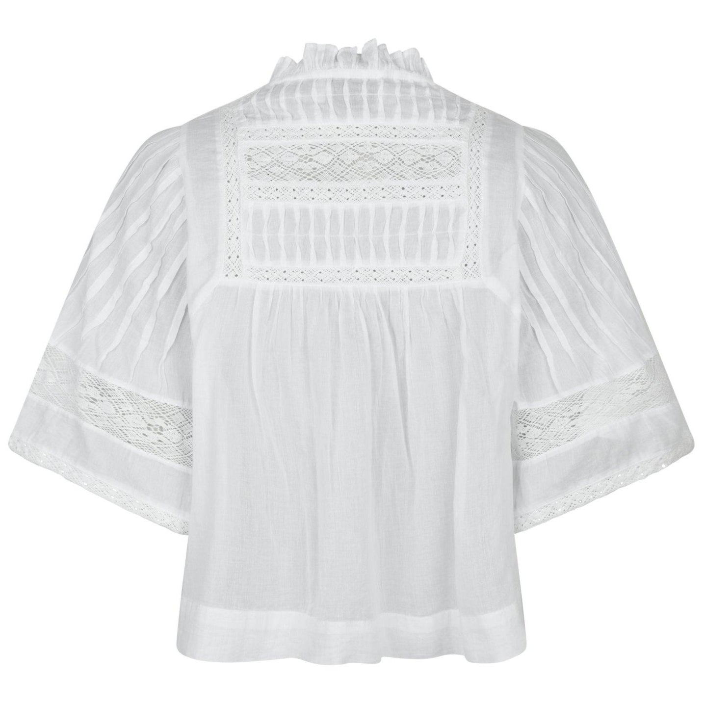 Neo Noir Siama S Voile Bluse White Mode
