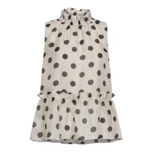 Co'Couture Drew Dot Halterneck Top Black