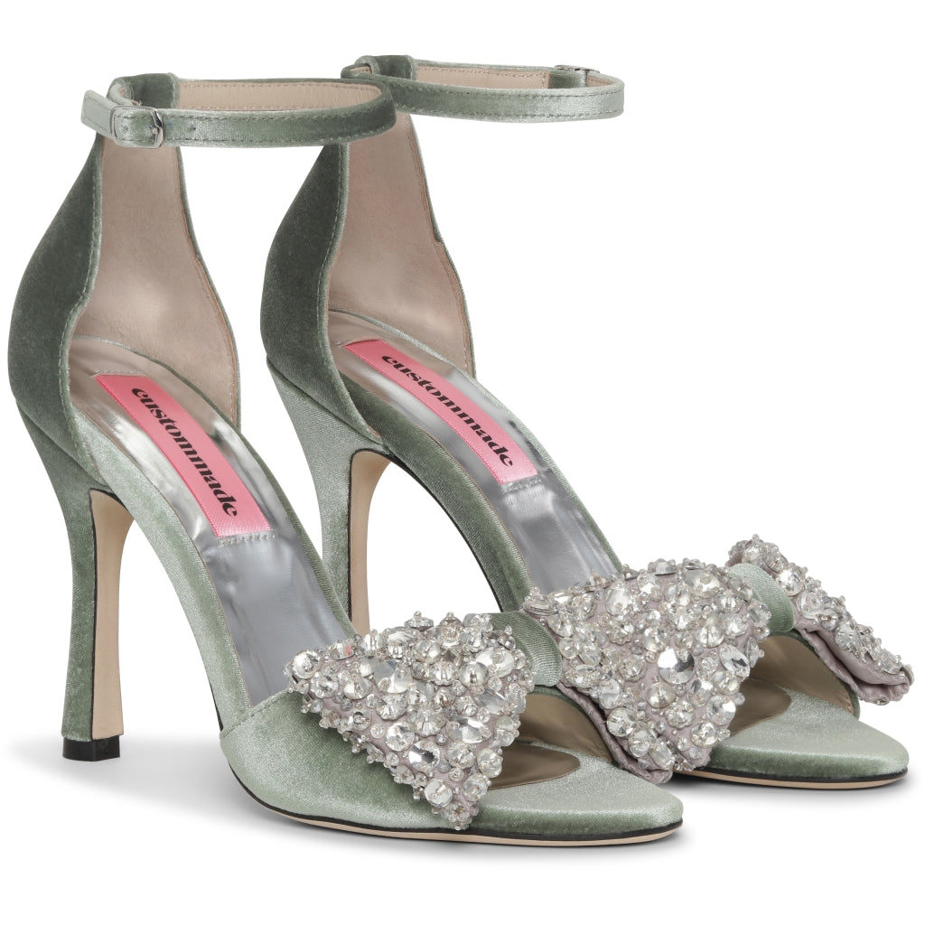 Custommade Ashley Crystal Bow Turf Green