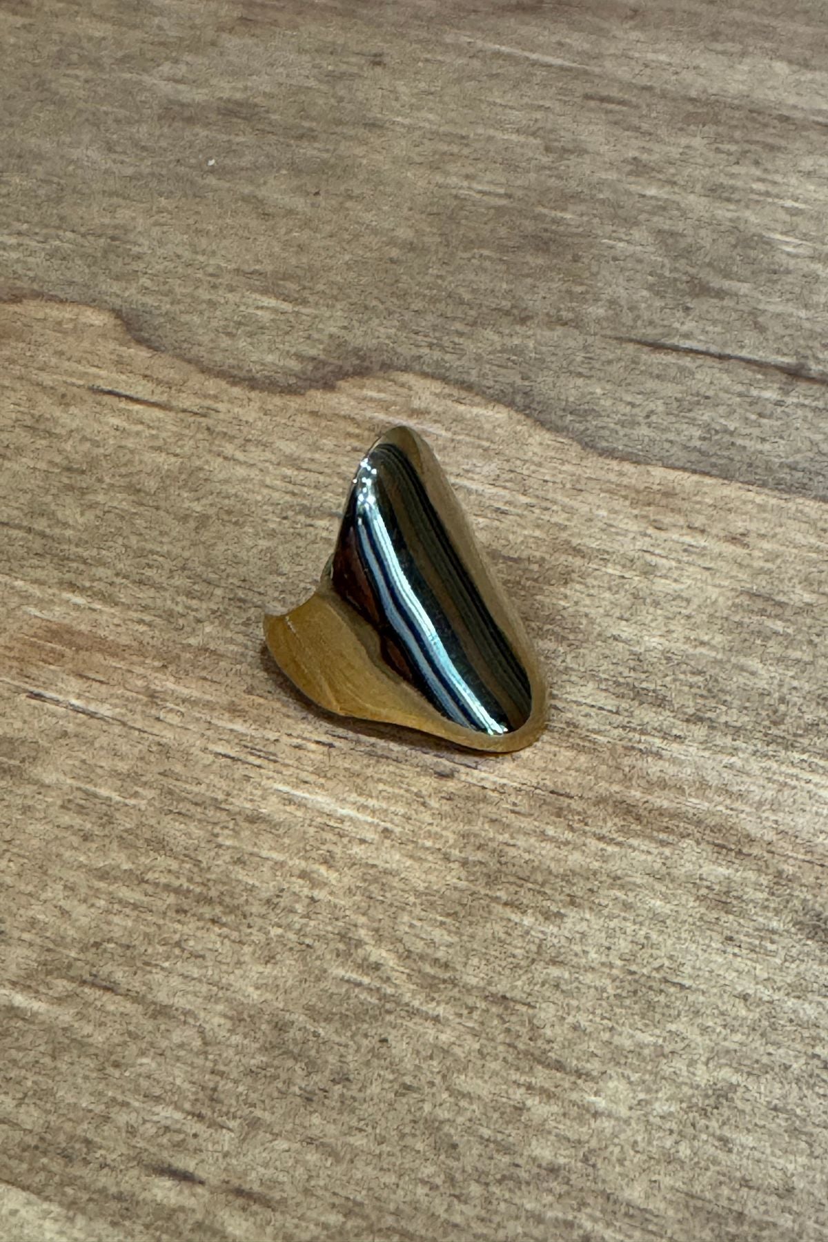 Ellie Luksuriøs Retro Åben Ring - Guld (Sample)