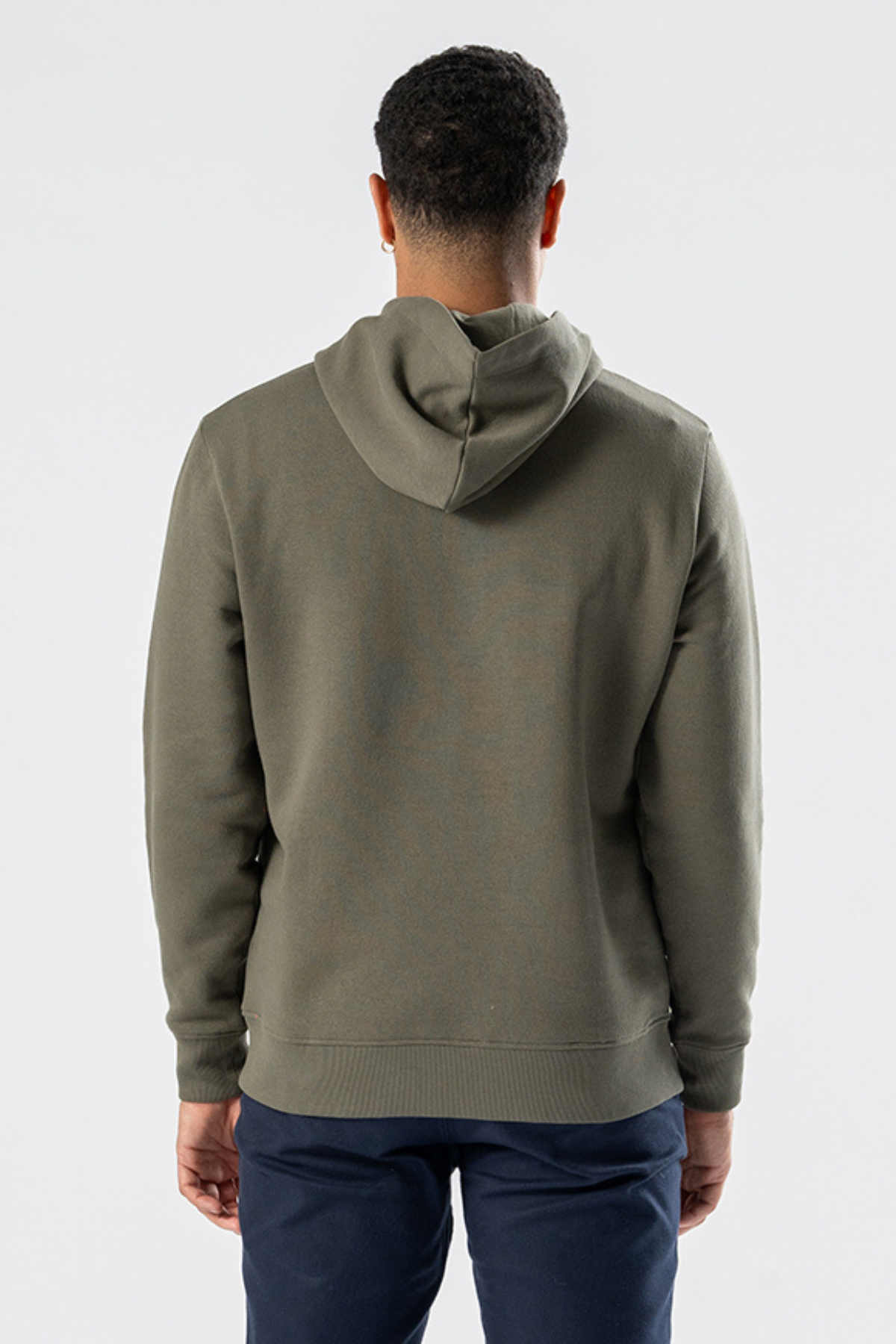 Sweatshirt Hoodie - Army Grøn Online Hot Salg