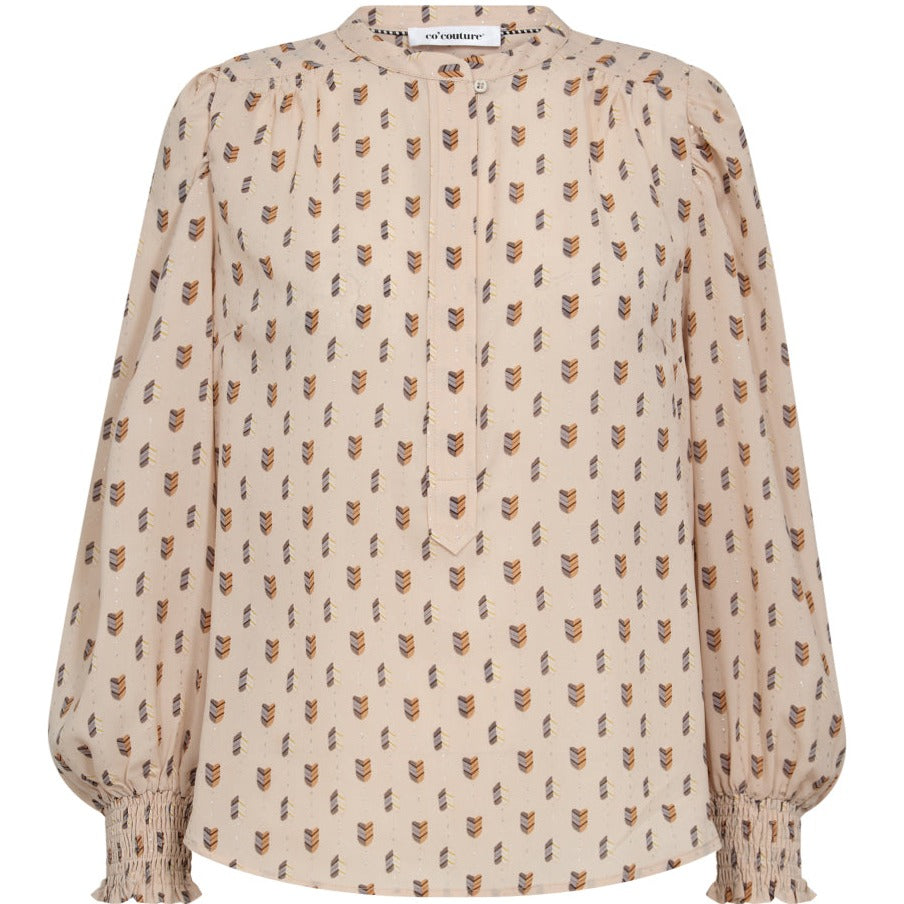 Co'Couture Direction Bluse Nude Levere