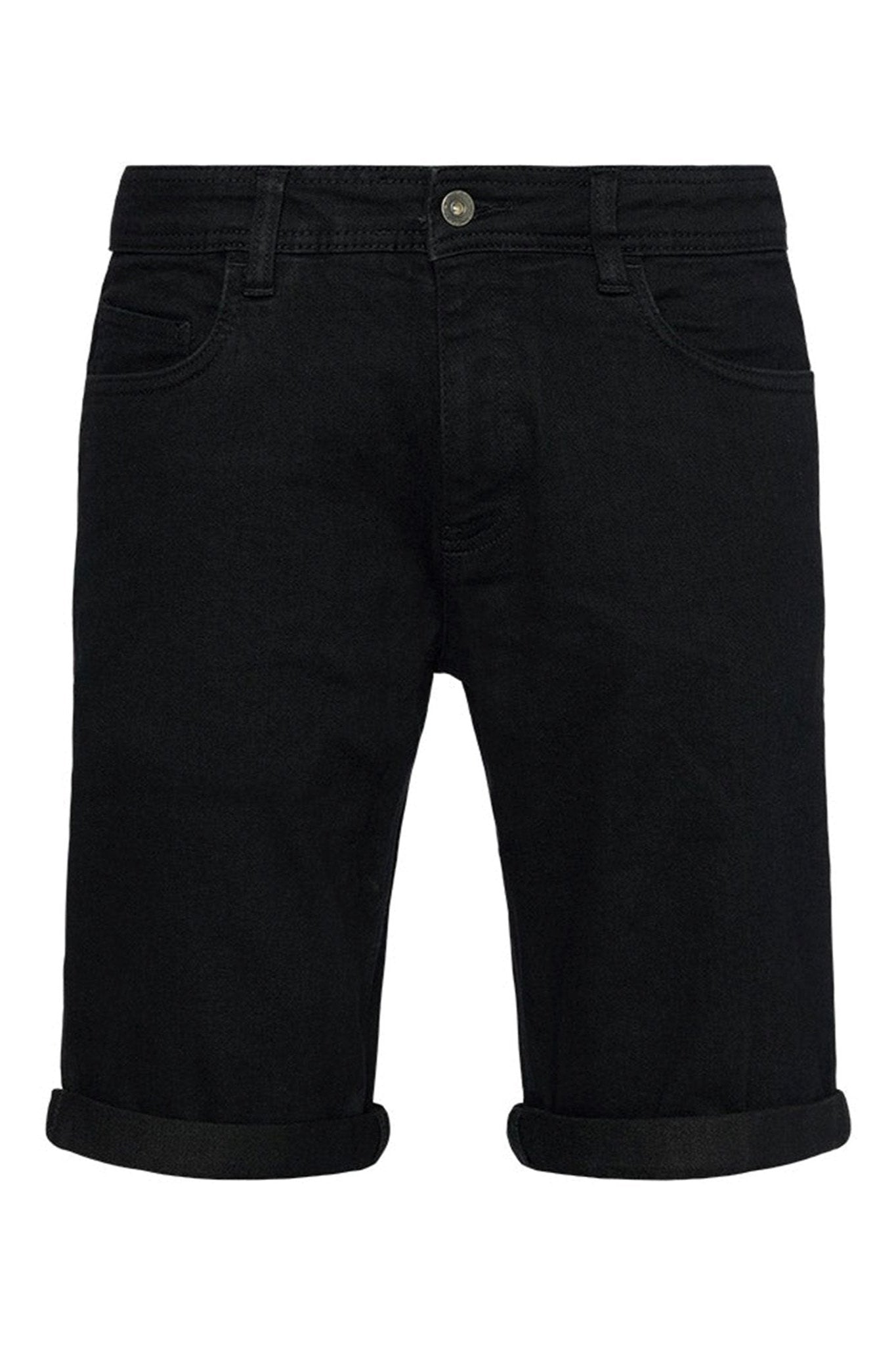 Denim Shorts - Sort