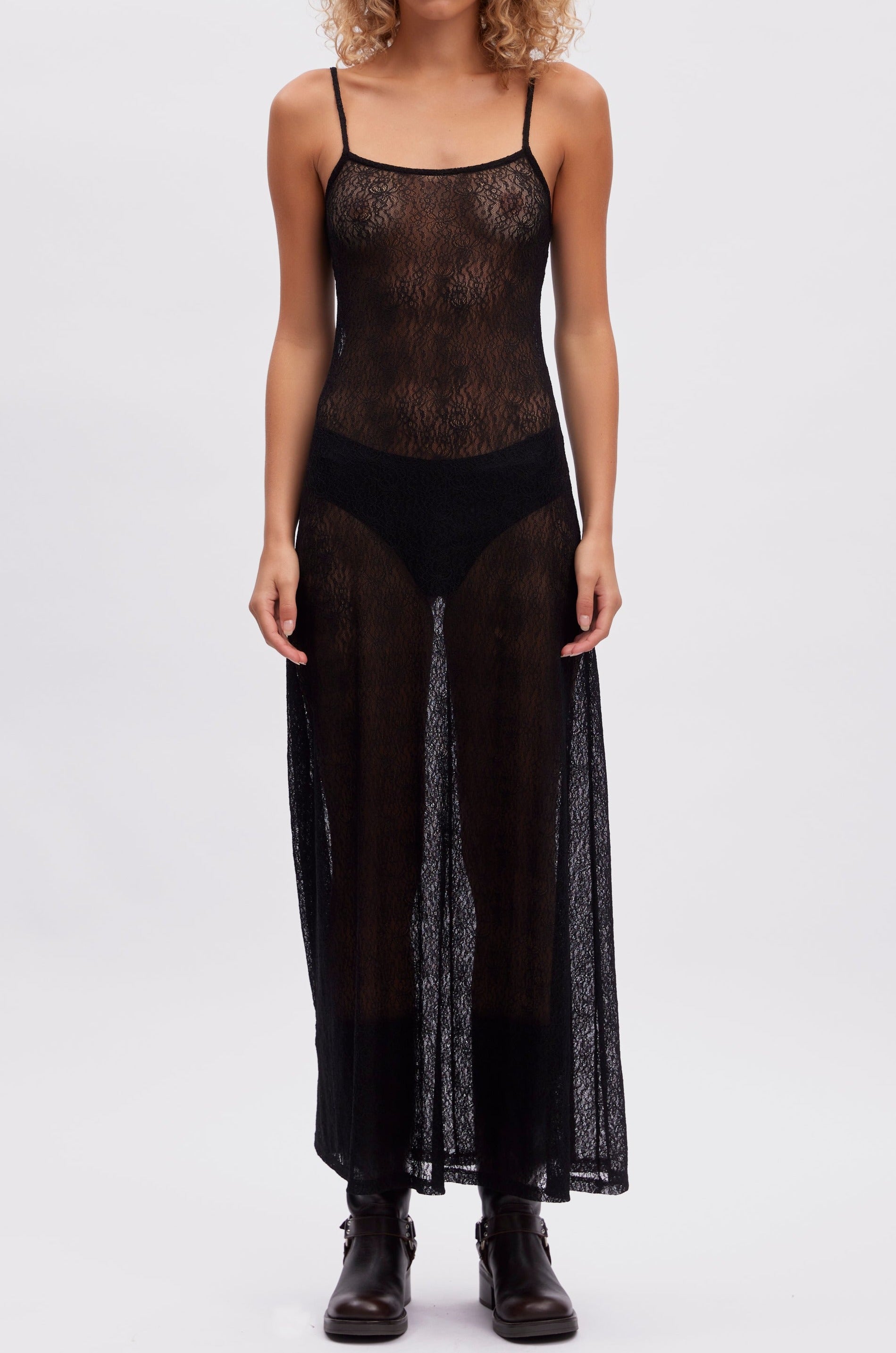 Gestuz Laila Maxi Kjole Black