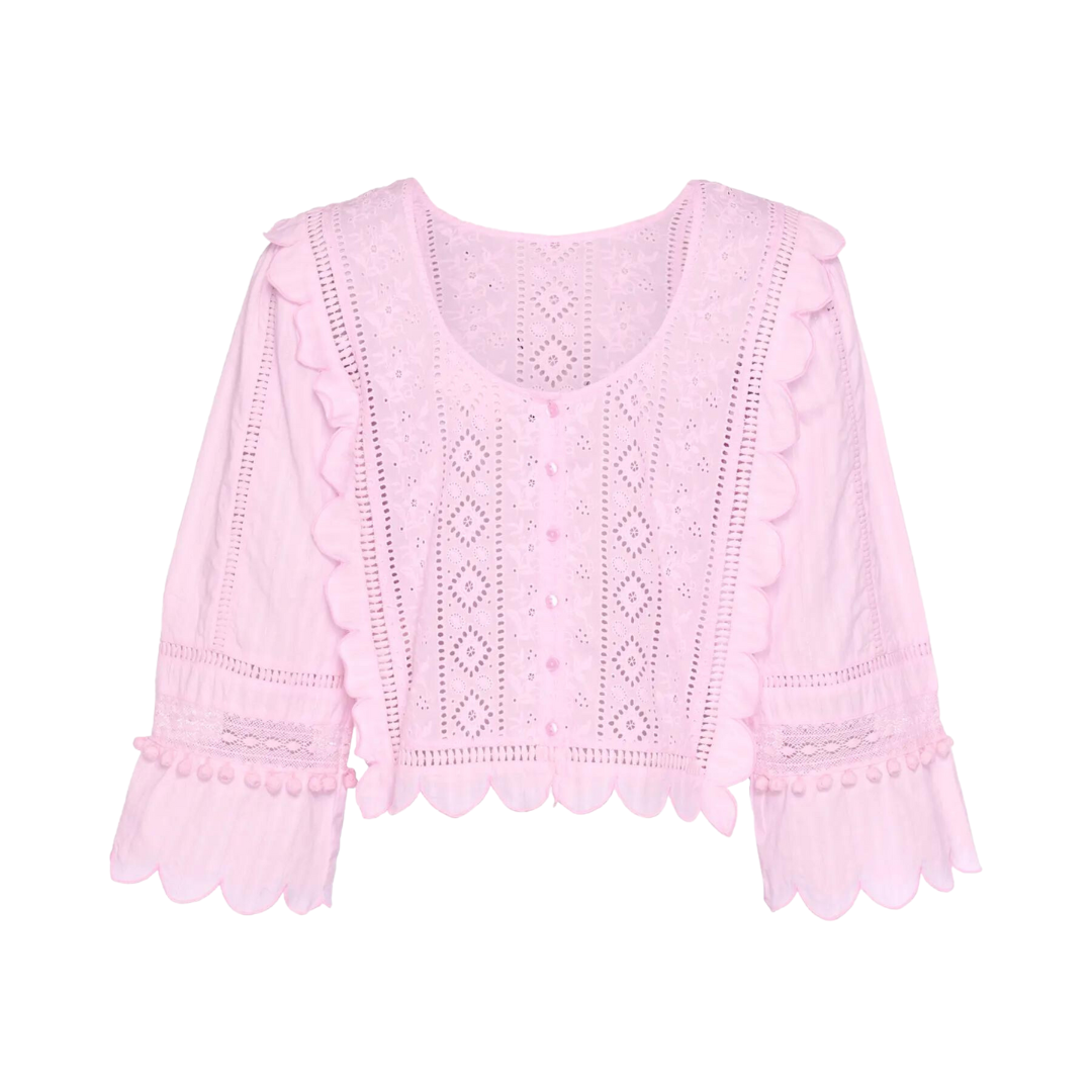 Sissel Edelbo Miramar Cotton Top Pastel Pink