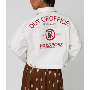 Stella Nova Out Of Office Loose Jakke White