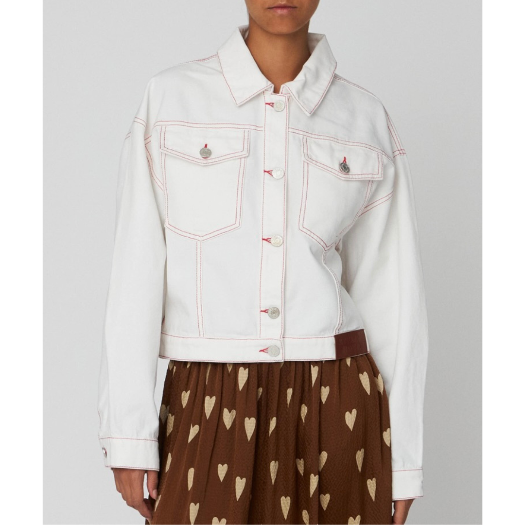 Stella Nova Out Of Office Loose Jakke White