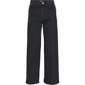 Basic Apparel Enya Black Jeans Black Udsalg