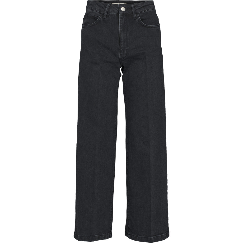 Basic Apparel Enya Black Jeans Black Udsalg