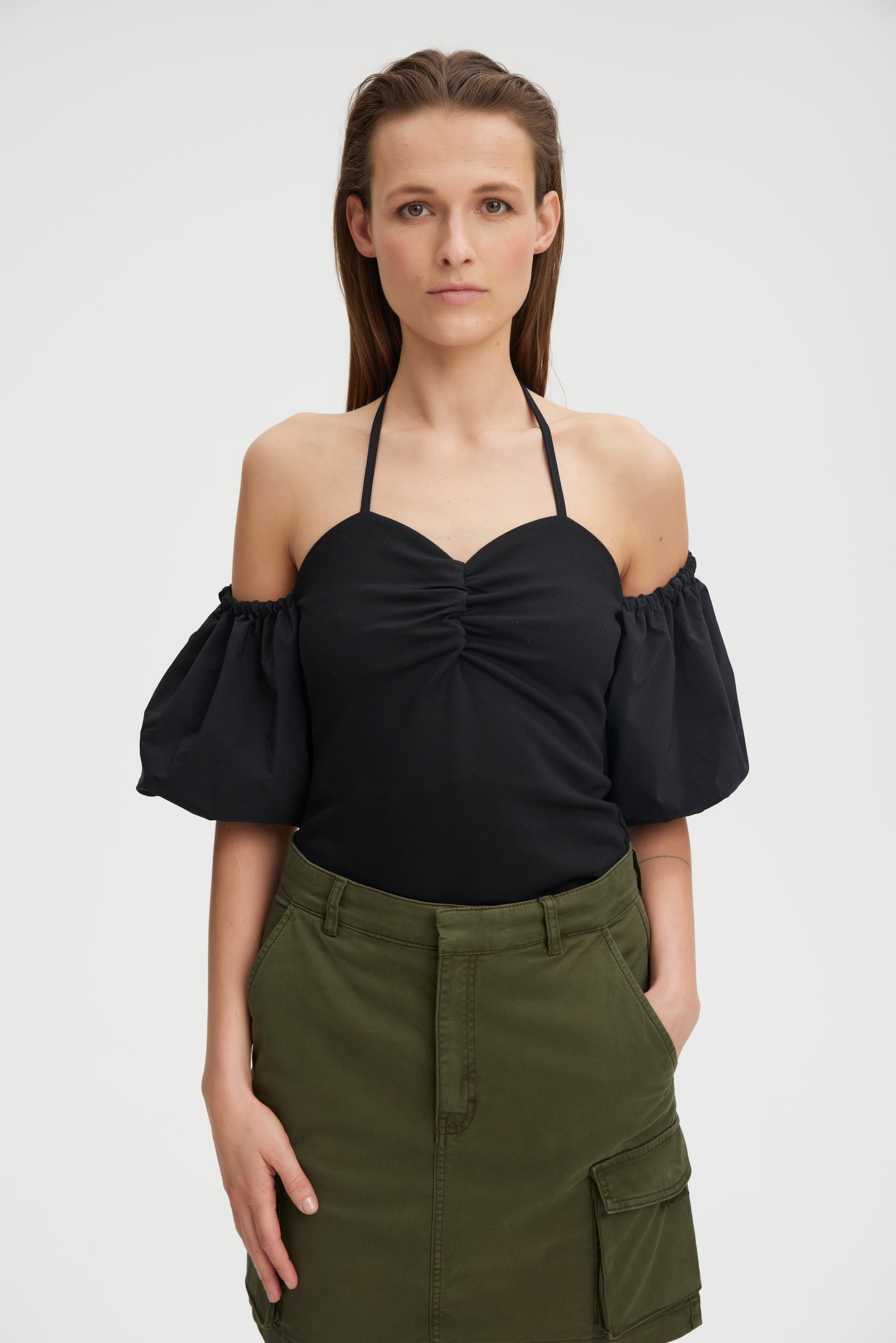 Gestuz Brigitta Top Black